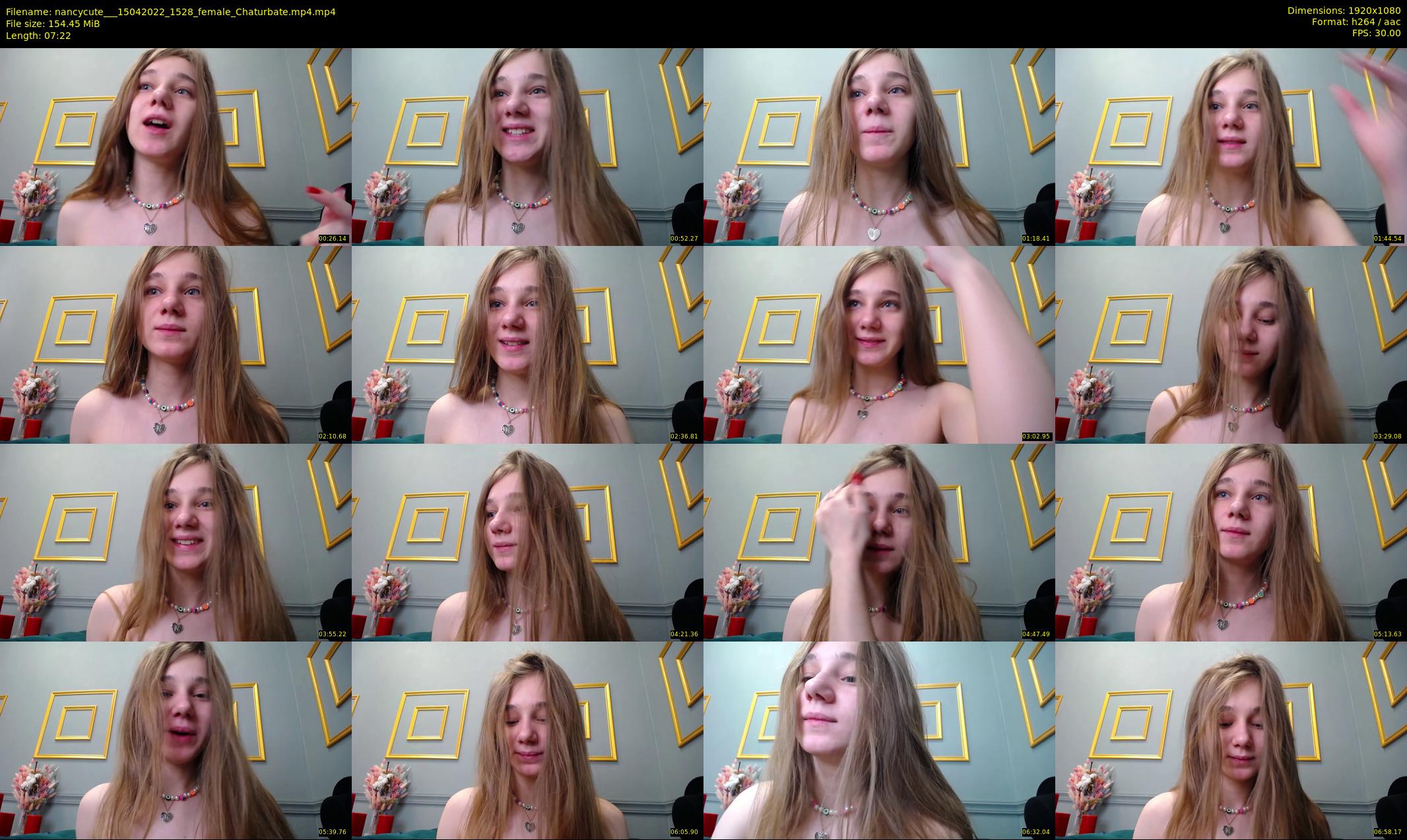 nancycute__ — 8 minute Chaturbate female cam show recording, 1080p, Apr 15, 2022
