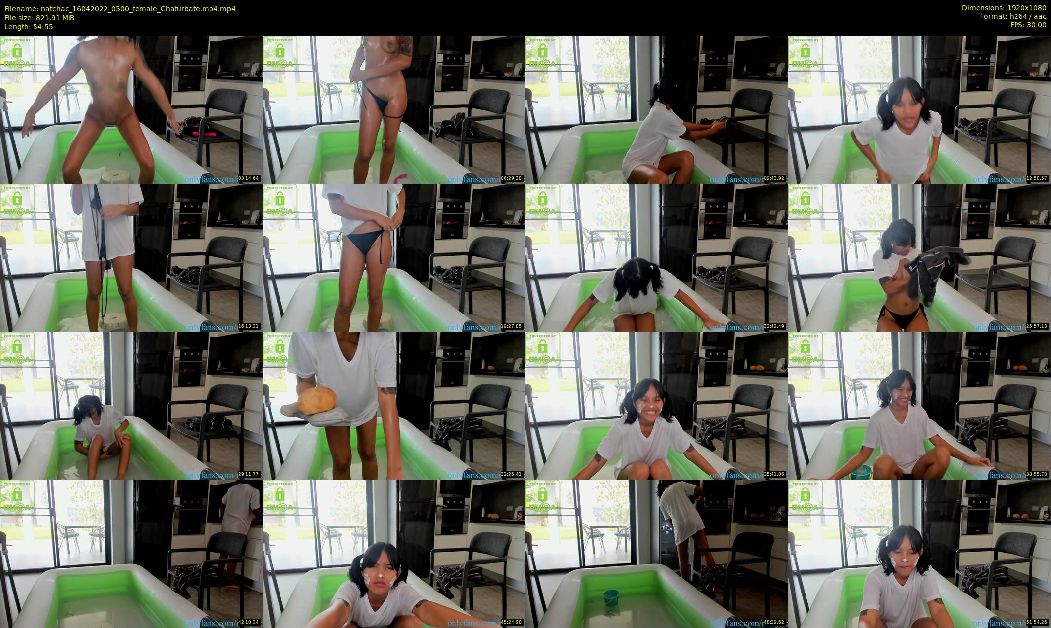 natchac — 55 minute Chaturbate female cam show recording, 1080p, Apr 16, 2022