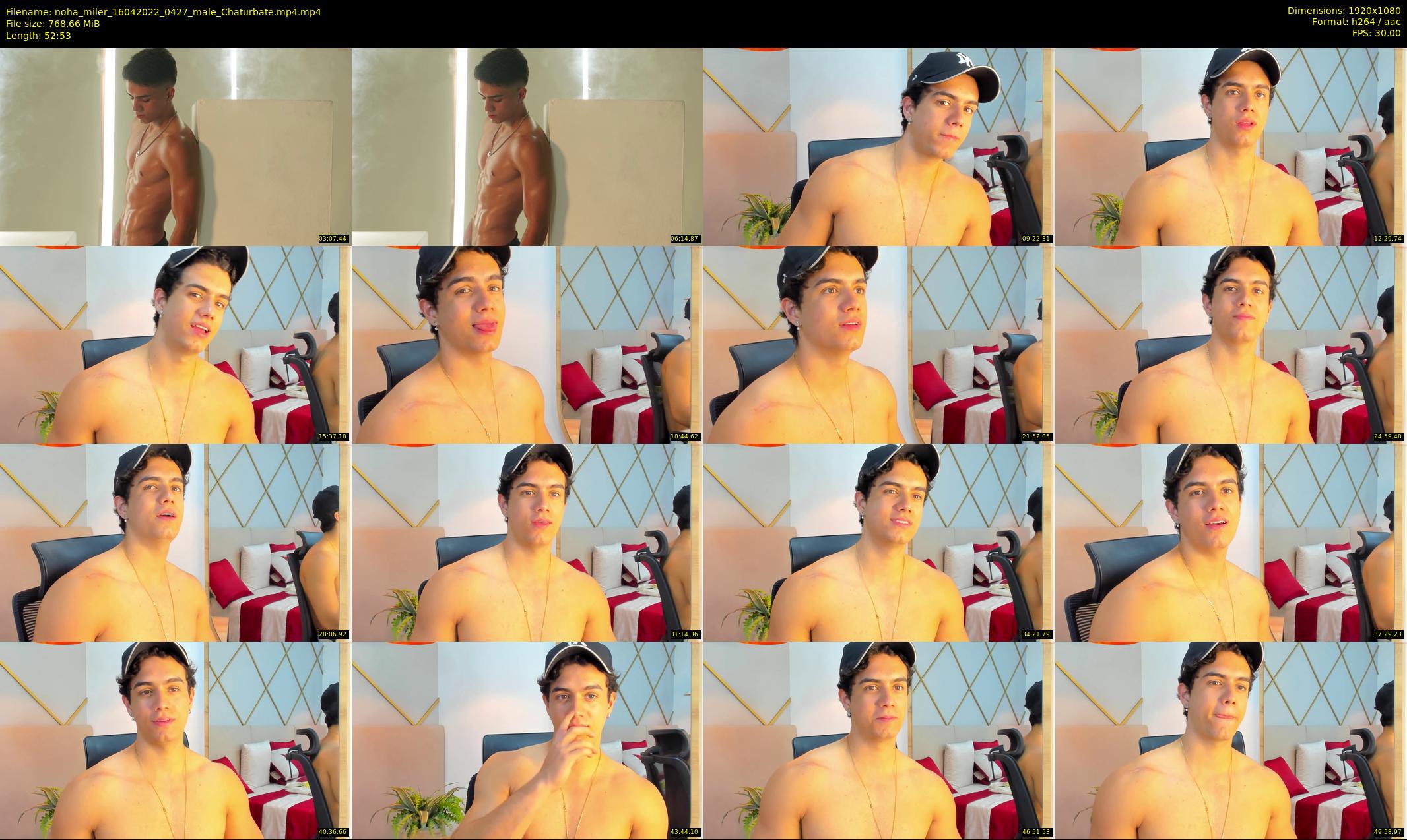 noha_miler — 53 minute Chaturbate male cam show recording, 1080p, Apr 16, 2022