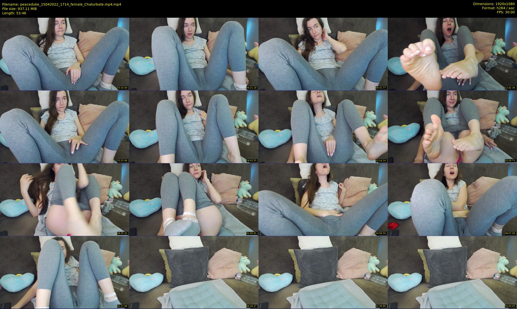 peaceduke — 54 minute Chaturbate female cam show recording, 1080p, Apr 15, 2022