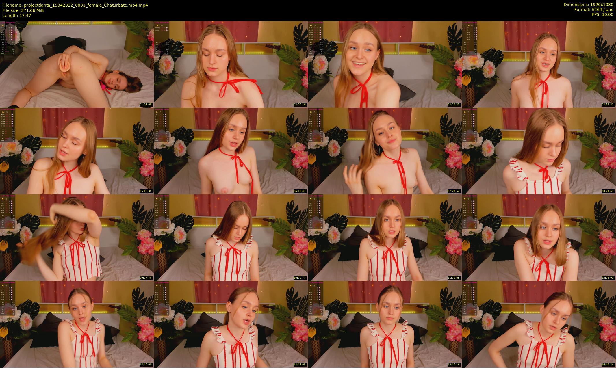 projectdanta — 18 minute Chaturbate female cam show recording, 1080p, Apr 15, 2022