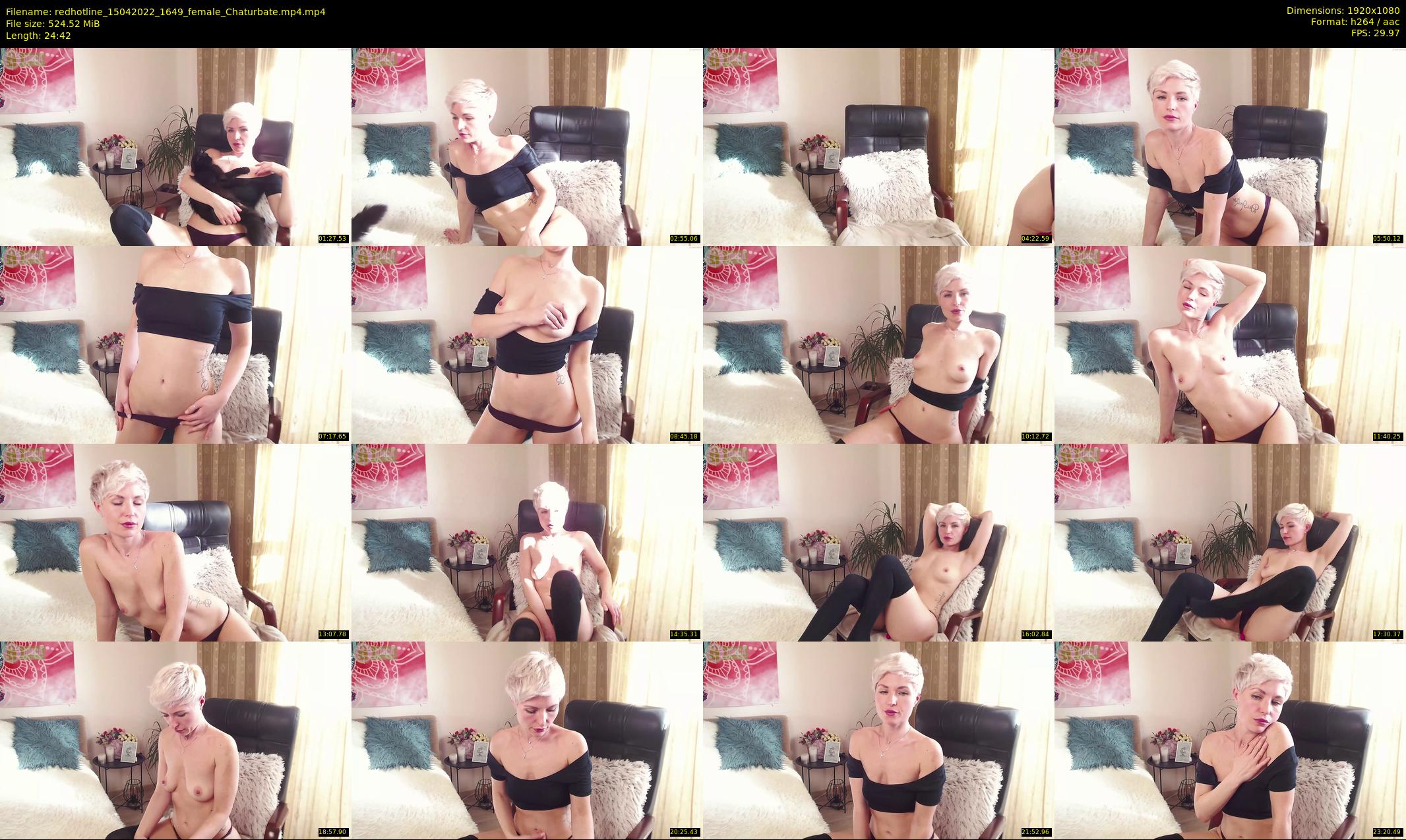 redhotline — 25 minute Chaturbate female cam show recording, 1080p, Apr 15, 2022