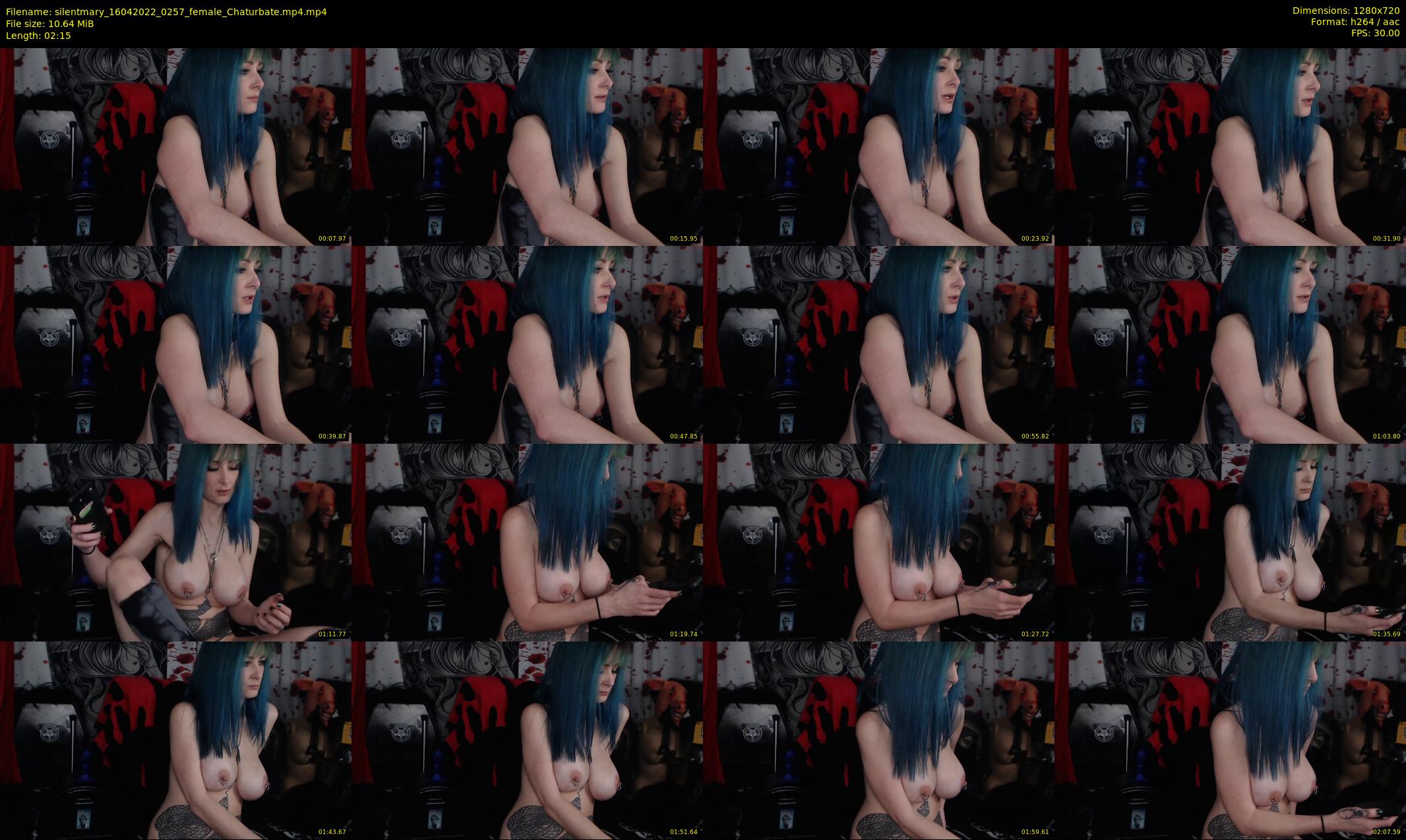 silentmary — 3 minute Chaturbate female cam show recording, 720p, Apr 16, 2022