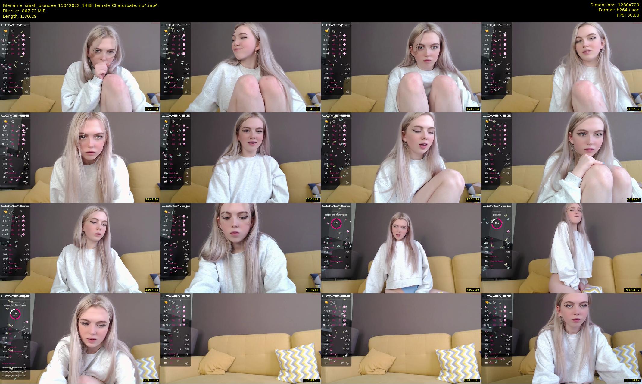 small_blondee — 91 minute Chaturbate female cam show recording, 720p, Apr 15, 2022