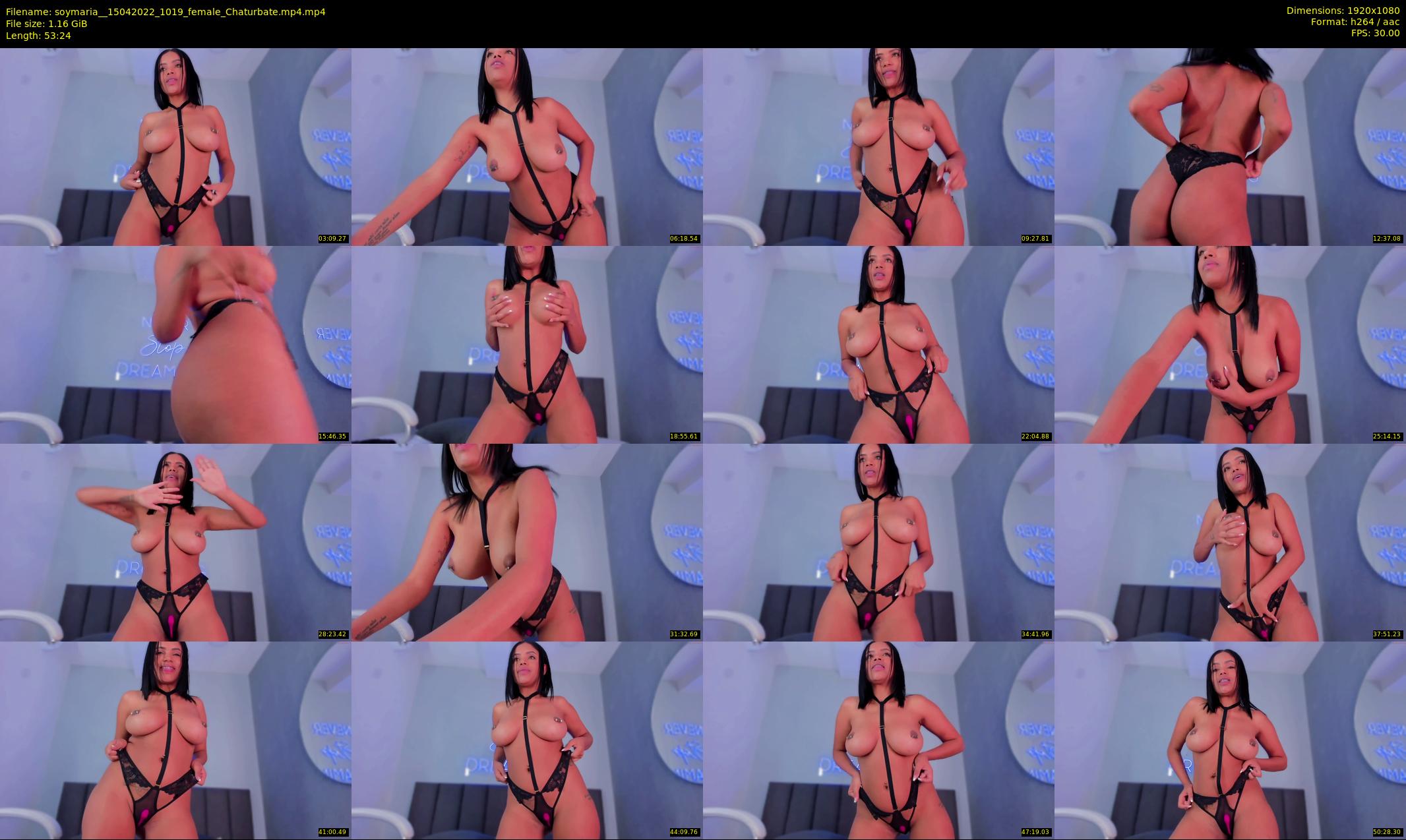 soymaria_ — 54 minute Chaturbate female cam show recording, 1080p, Apr 15, 2022