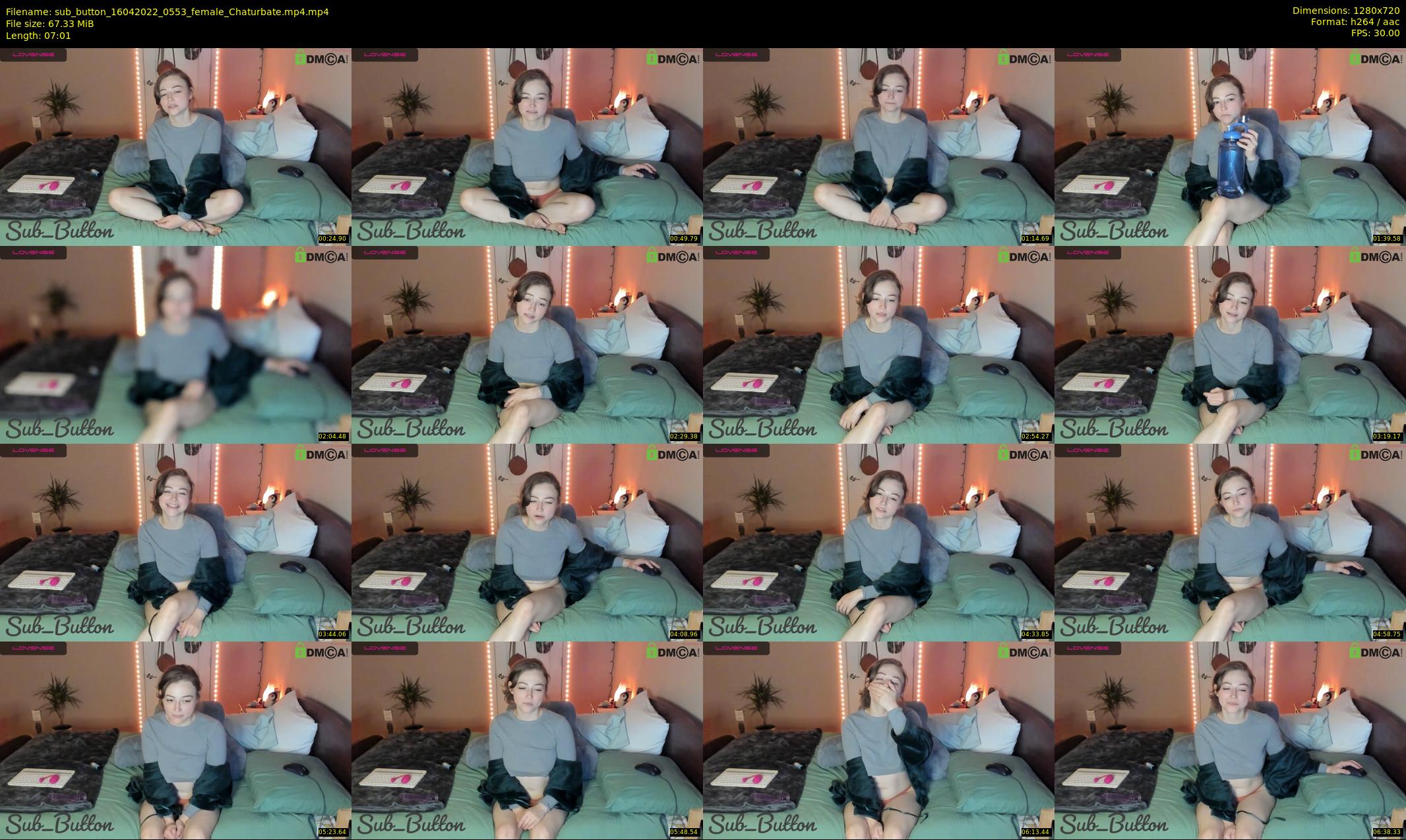 sub_button — 8 minute Chaturbate female cam show recording, 720p, Apr 16, 2022