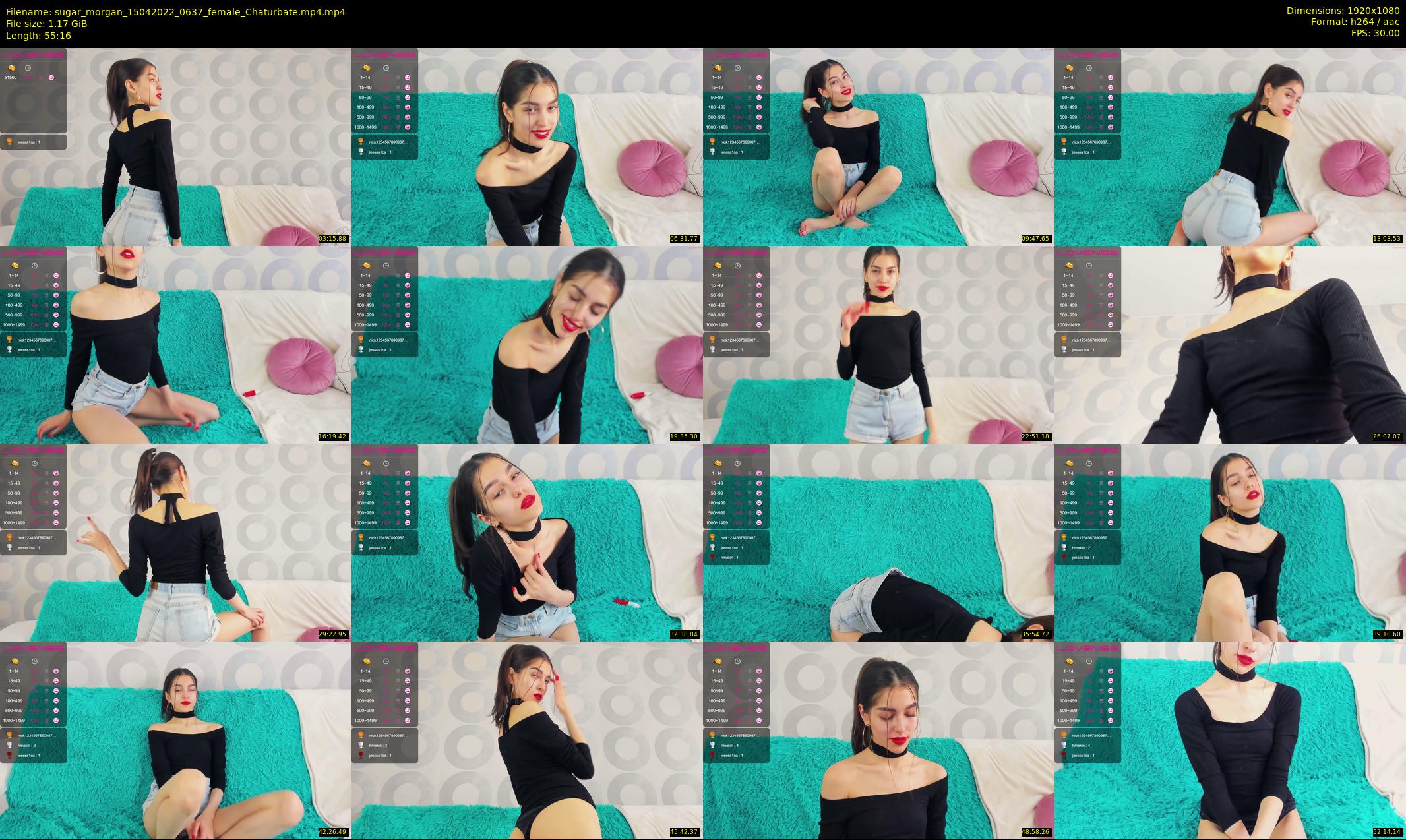 sugar_morgan — 56 minute Chaturbate female cam show recording, 1080p, Apr 15, 2022