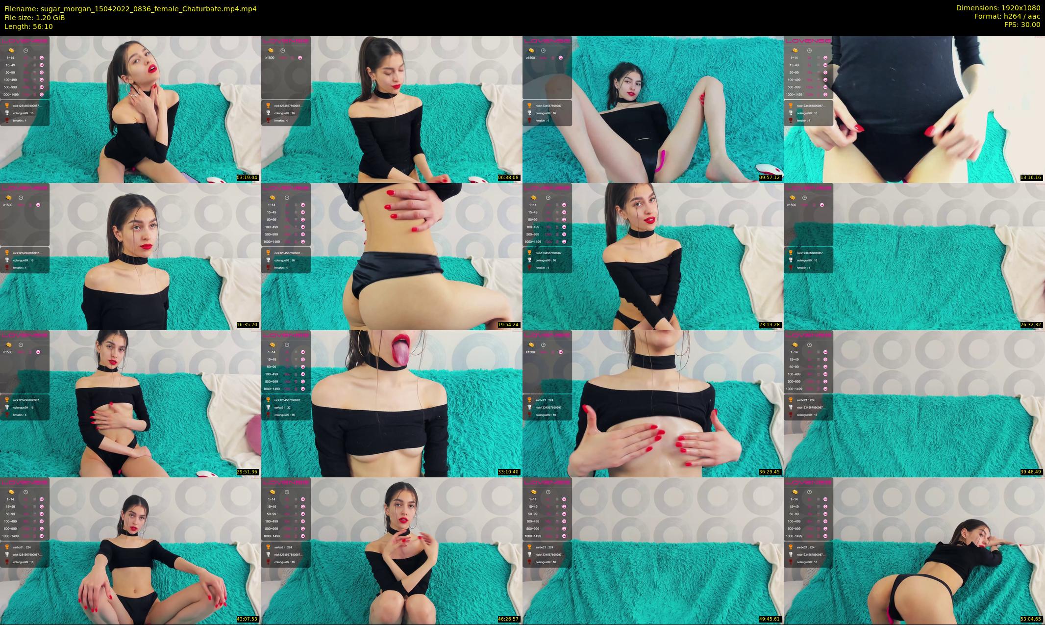 sugar_morgan — 57 minute Chaturbate female cam show recording, 1080p, Apr 15, 2022