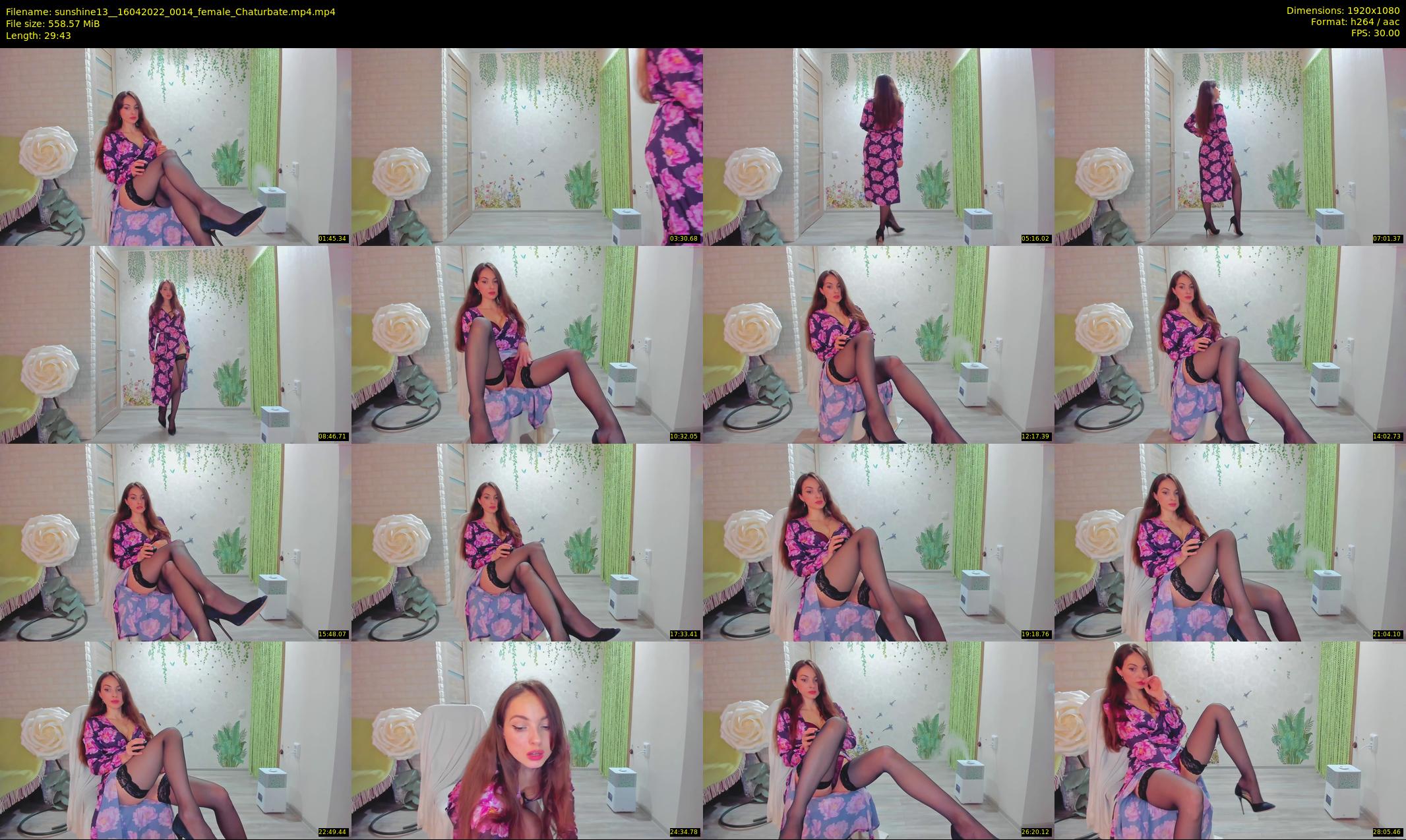 sunshine13_ — 30 minute Chaturbate female cam show recording, 1080p, Apr 16, 2022