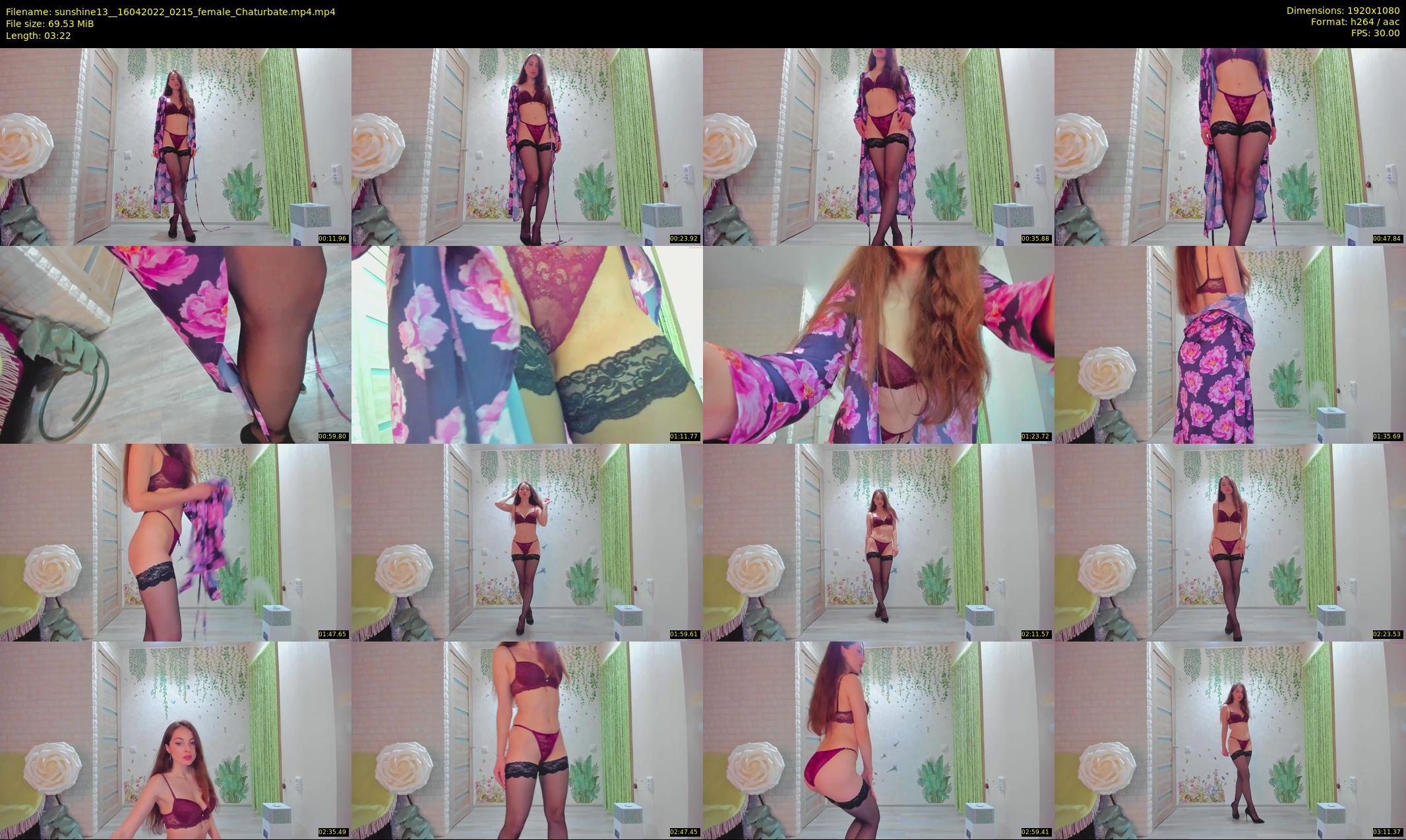 sunshine13_ — 4 minute Chaturbate female cam show recording, 1080p, Apr 16, 2022