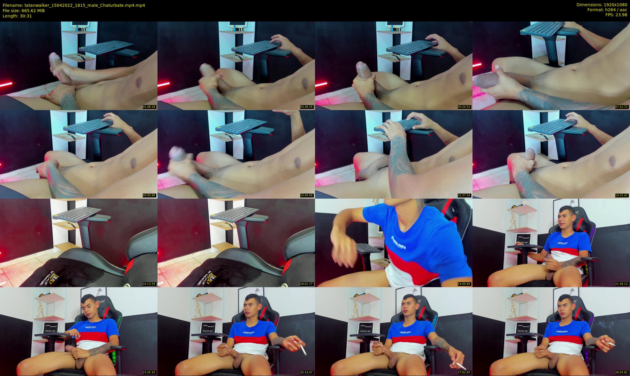 tatanwalker — 31 minute Chaturbate male cam show recording, 1080p, Apr 15, 2022