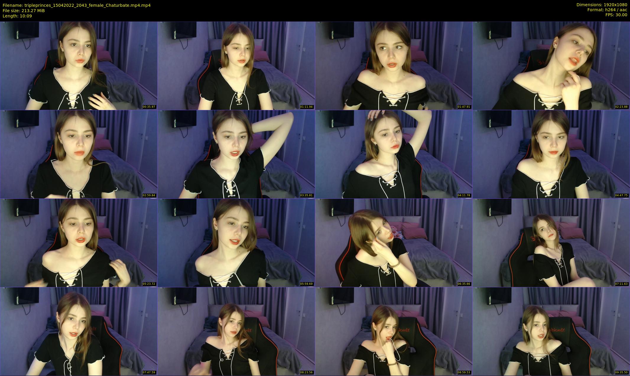 tripleprinces — 11 minute Chaturbate female cam show recording, 1080p, Apr 15, 2022