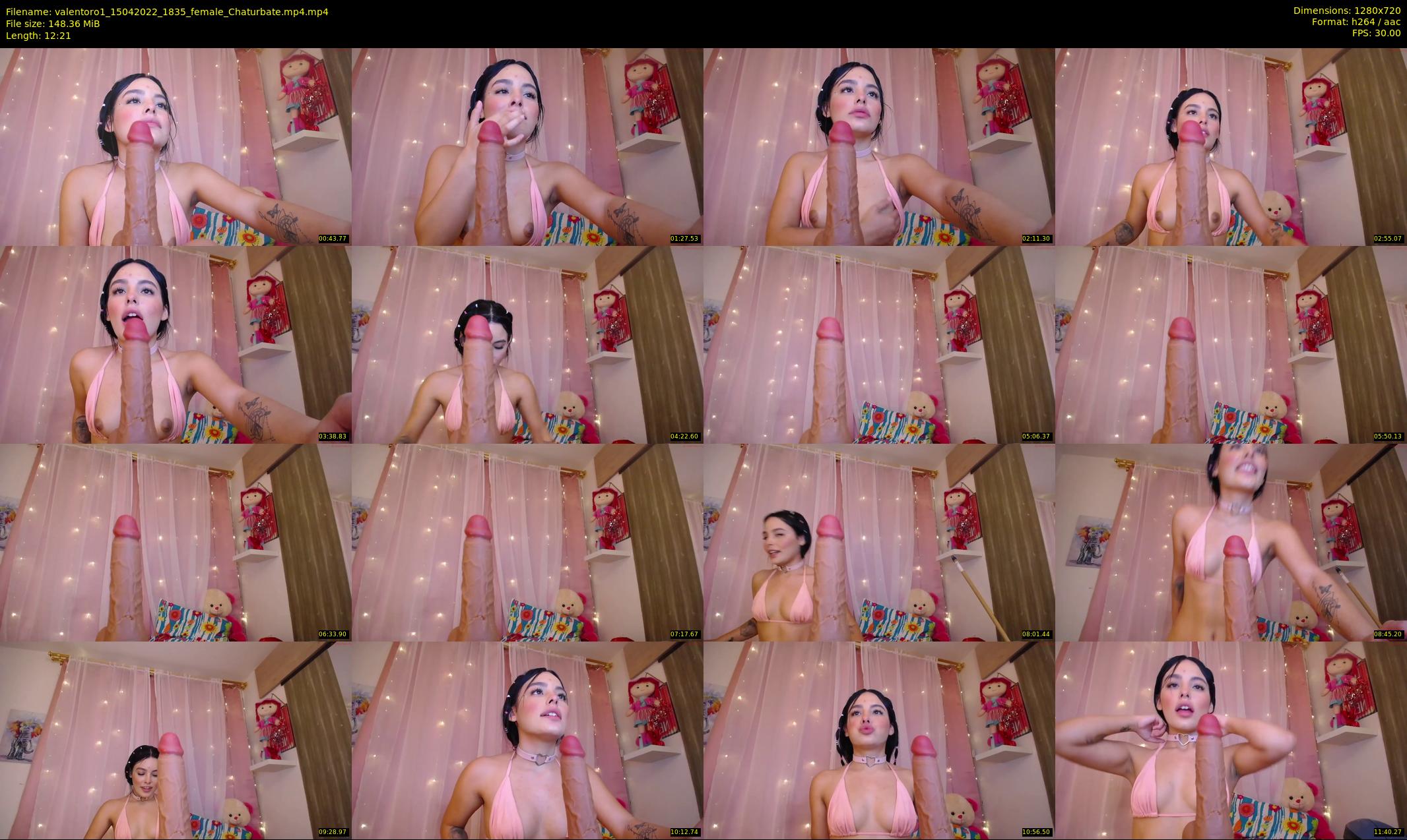 valentoro1 — 13 minute Chaturbate female cam show recording, 720p, Apr 15, 2022