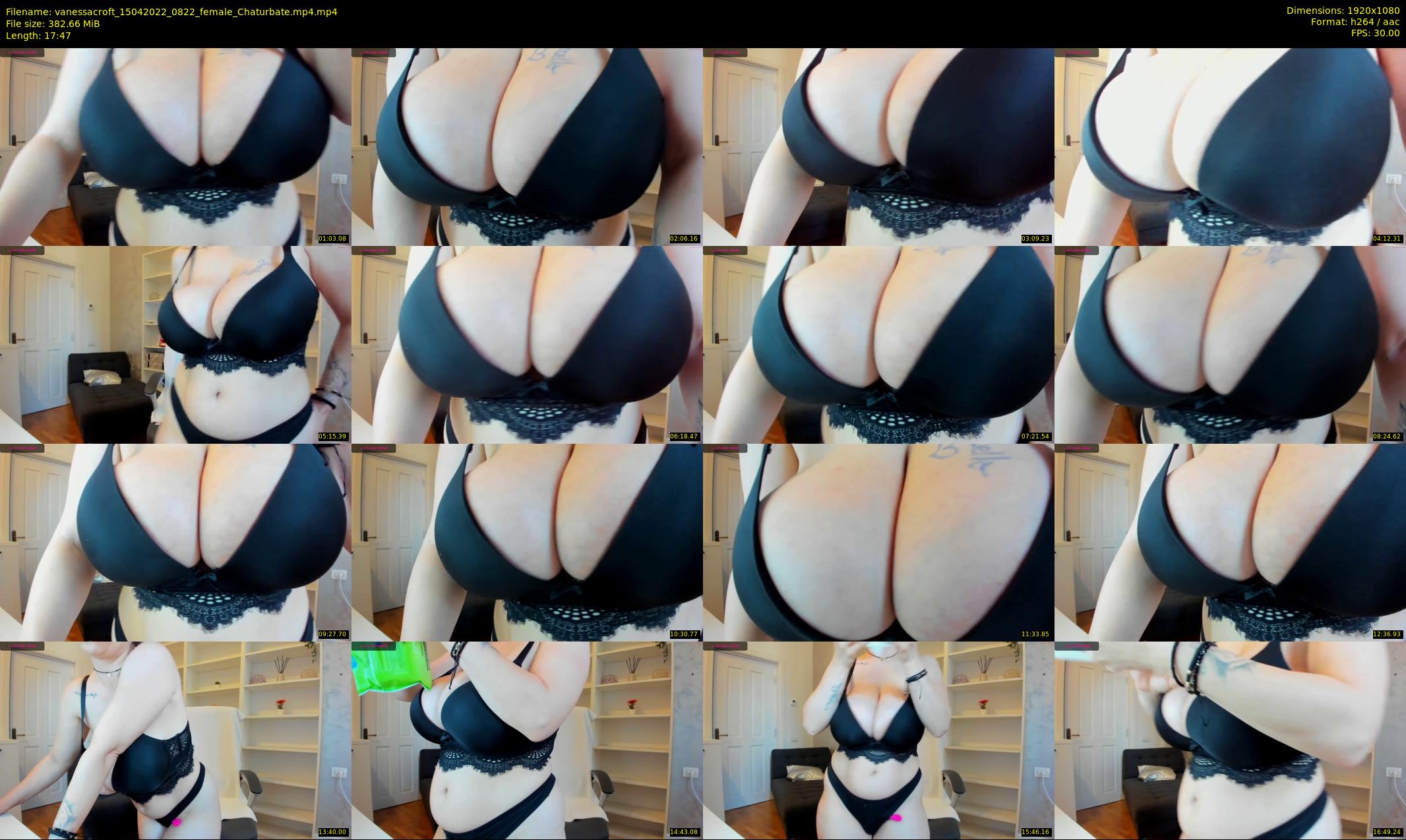vanessacroft — 18 minute Chaturbate female cam show recording, 1080p, Apr 15, 2022