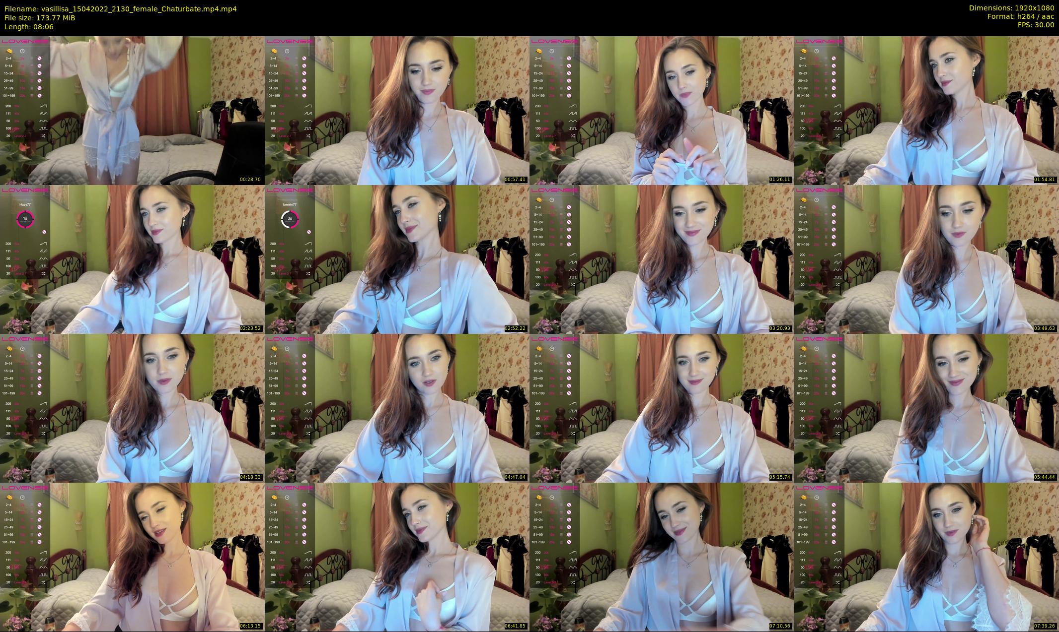 vasillisa — 9 minute Chaturbate female cam show recording, 1080p, Apr 15, 2022