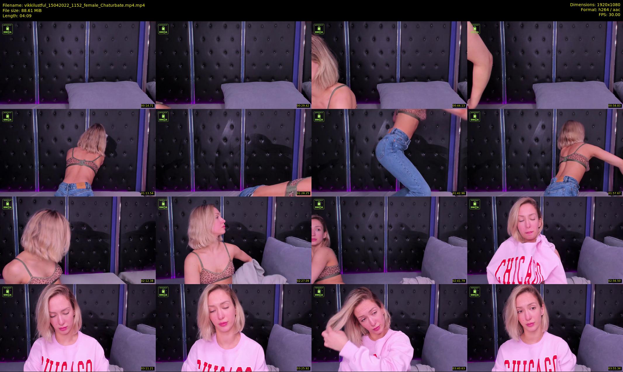 vikkilustful — 5 minute Chaturbate female cam show recording, 1080p, Apr 15, 2022