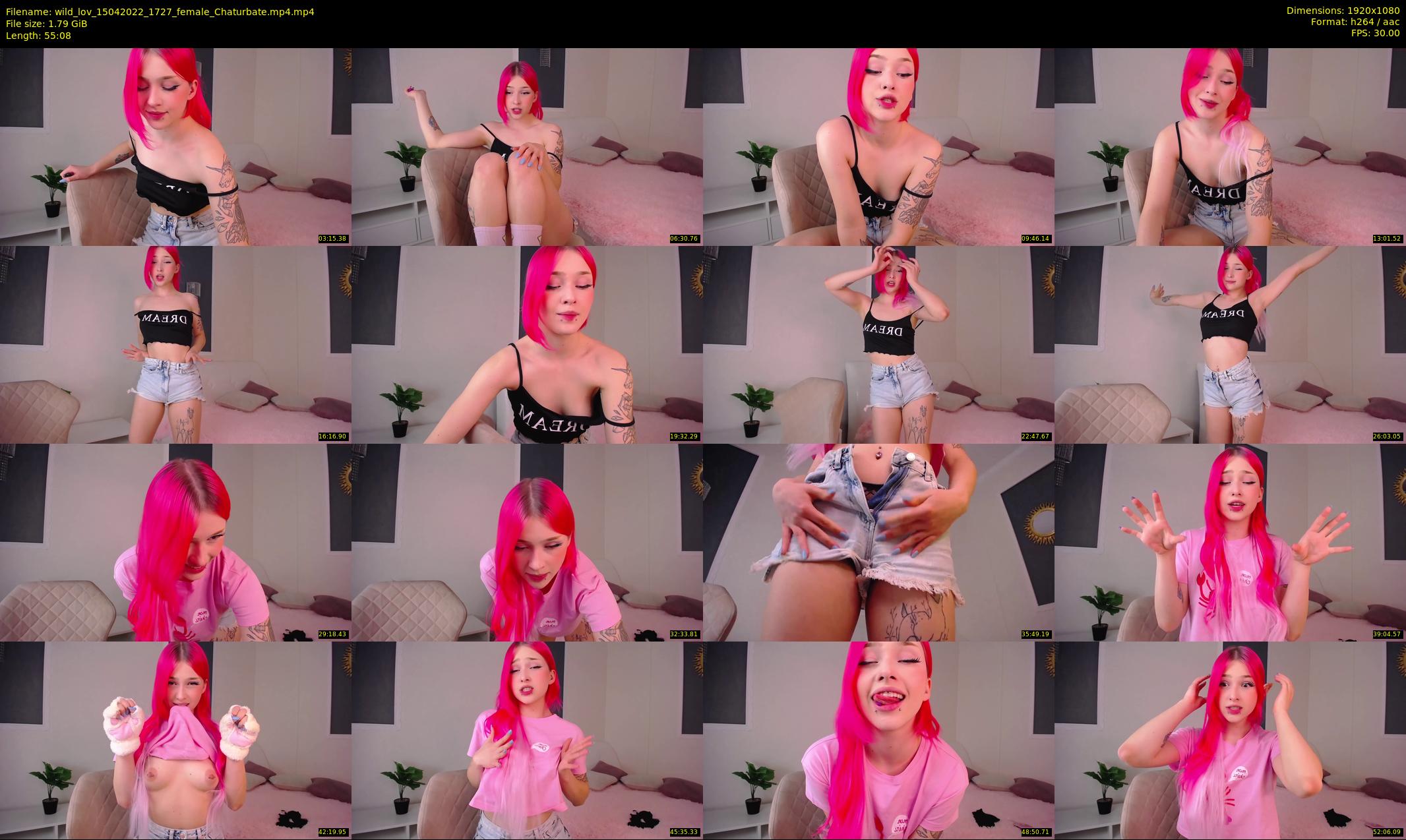 wild_lov — 56 minute Chaturbate female cam show recording, 1080p, Apr 15, 2022