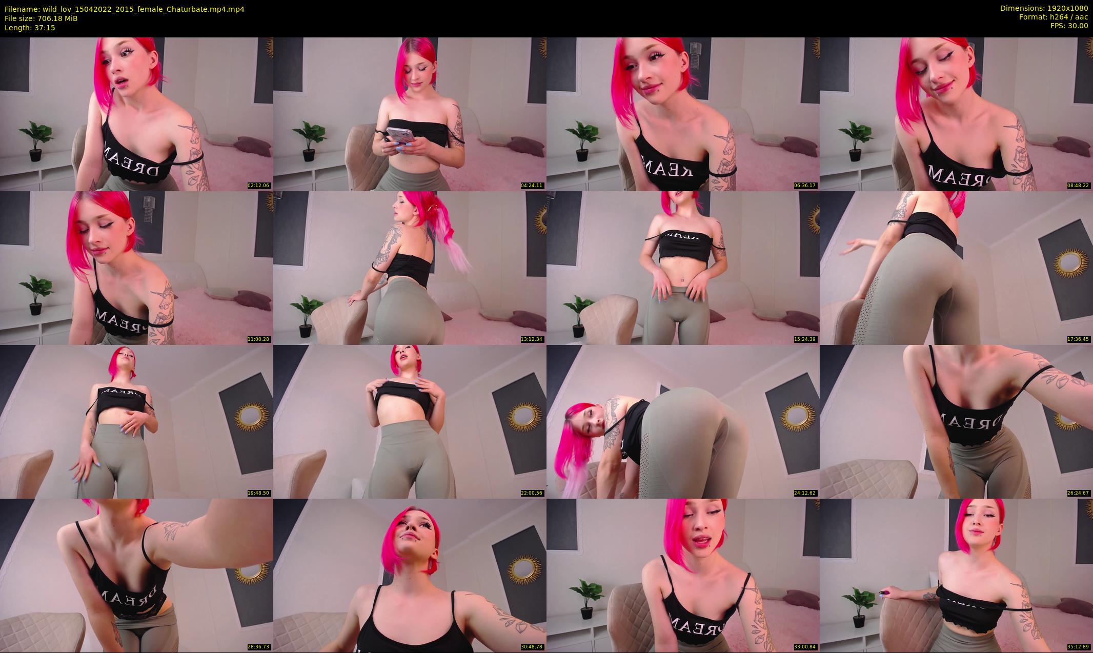 wild_lov — 38 minute Chaturbate female cam show recording, 1080p, Apr 15, 2022