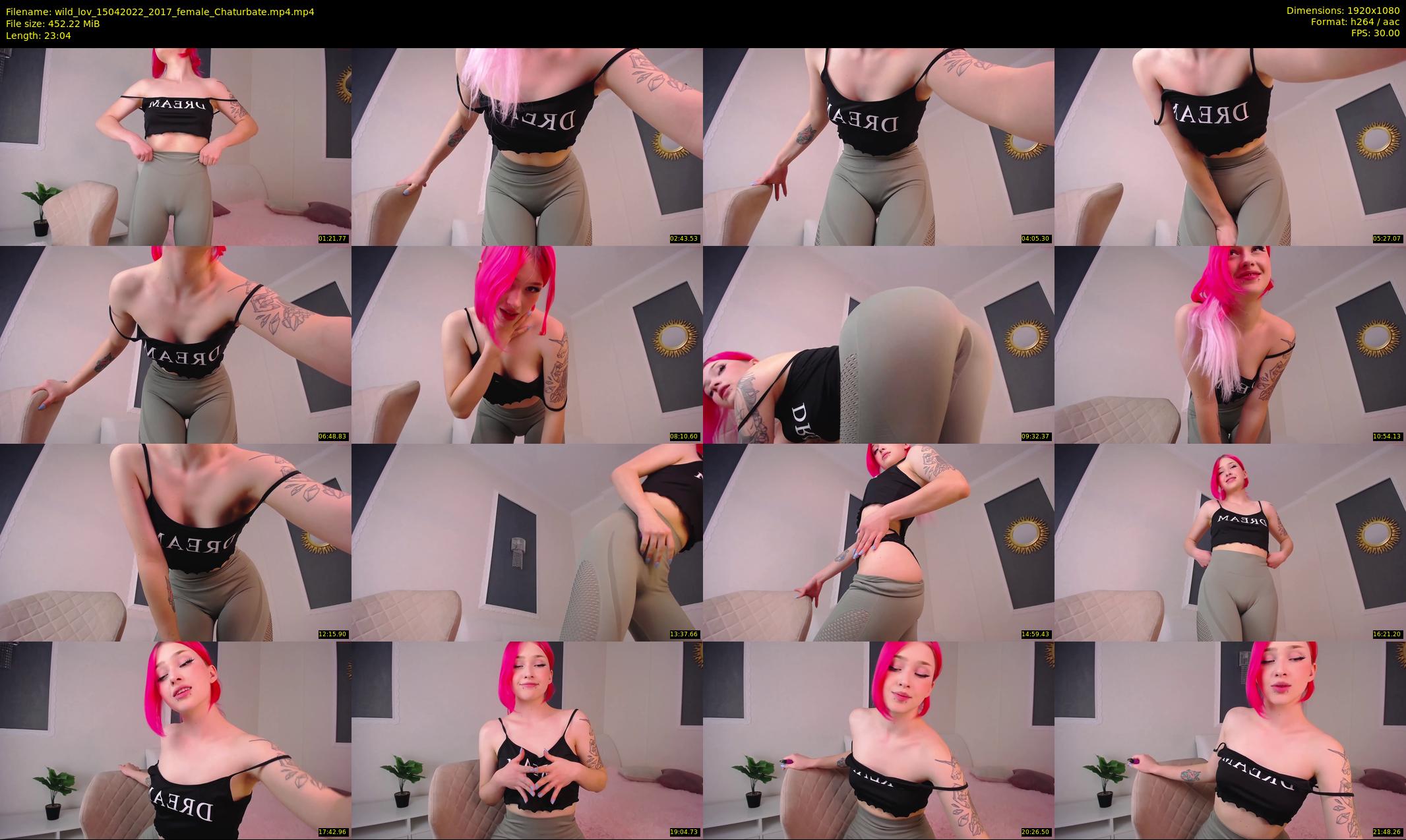 wild_lov — 24 minute Chaturbate female cam show recording, 1080p, Apr 15, 2022