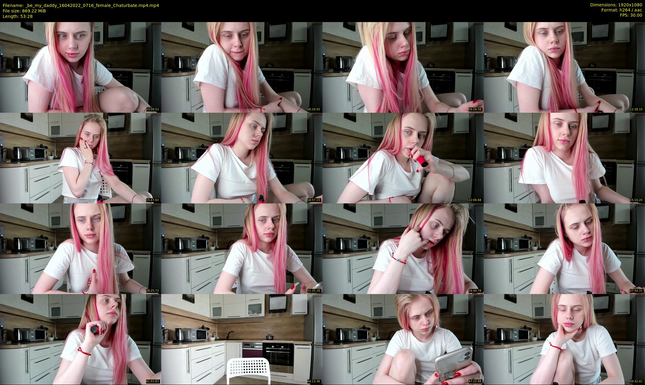 _be_my_daddy — 54 minute Chaturbate female cam show recording, 1080p, Apr 16, 2022