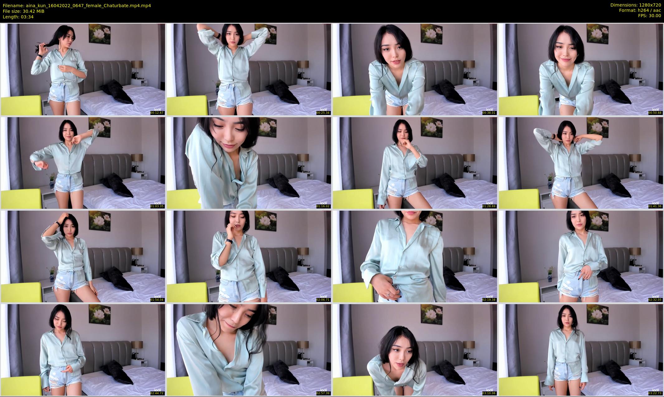aina_kun — 4 minute Chaturbate female cam show recording, 720p, Apr 16, 2022