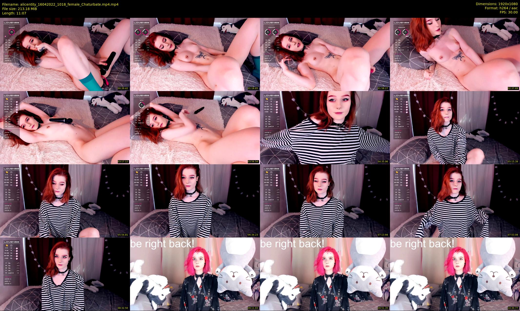 alicentity — 12 minute Chaturbate female cam show recording, 1080p, Apr 16, 2022