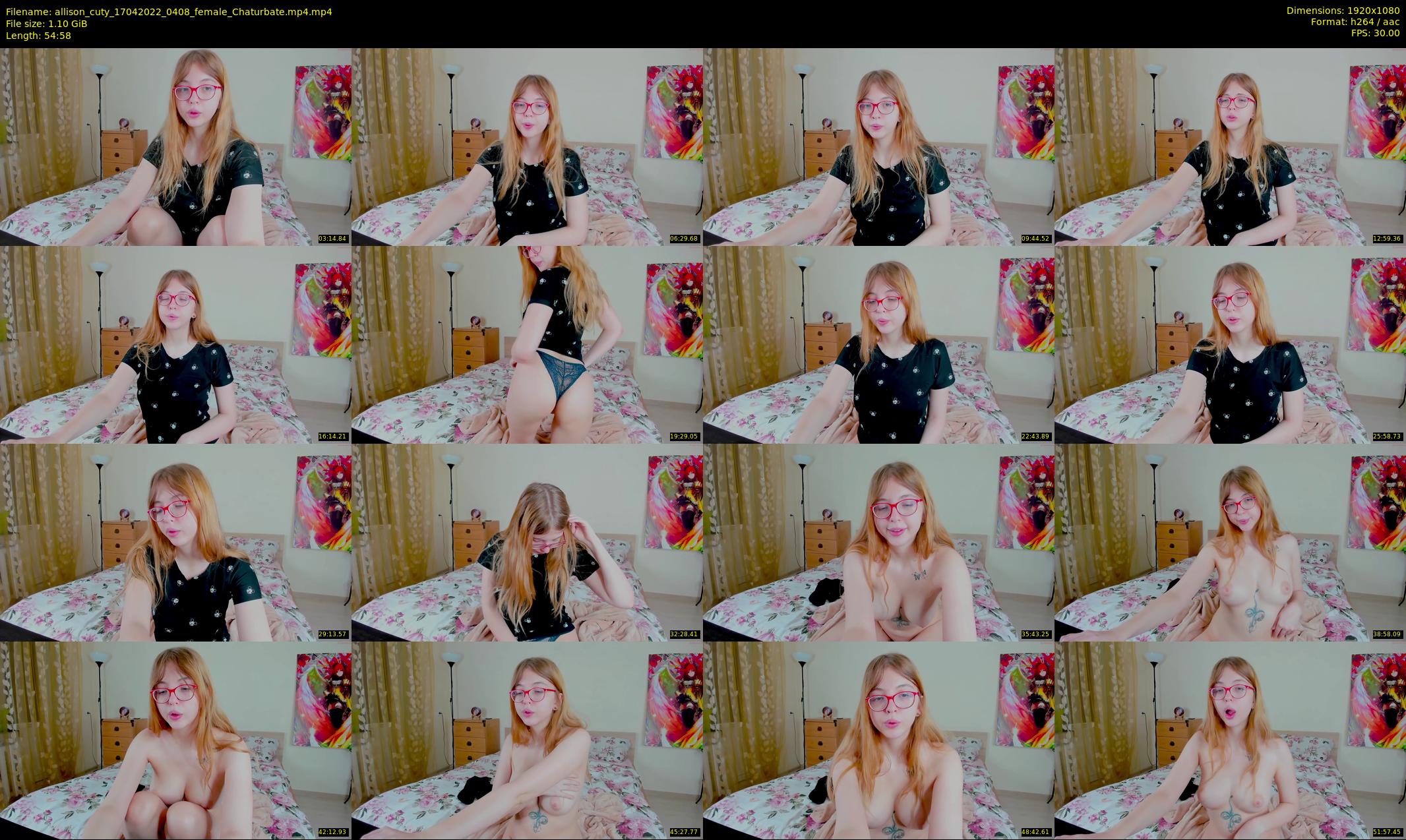 allison_cuty — 55 minute Chaturbate female cam show recording, 1080p, Apr 17, 2022