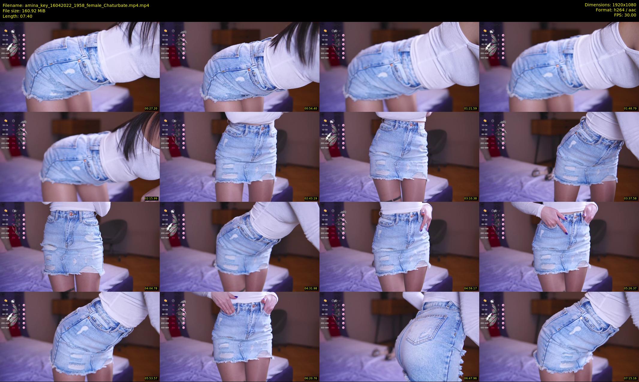 amina_key — 8 minute Chaturbate female cam show recording, 1080p, Apr 16, 2022