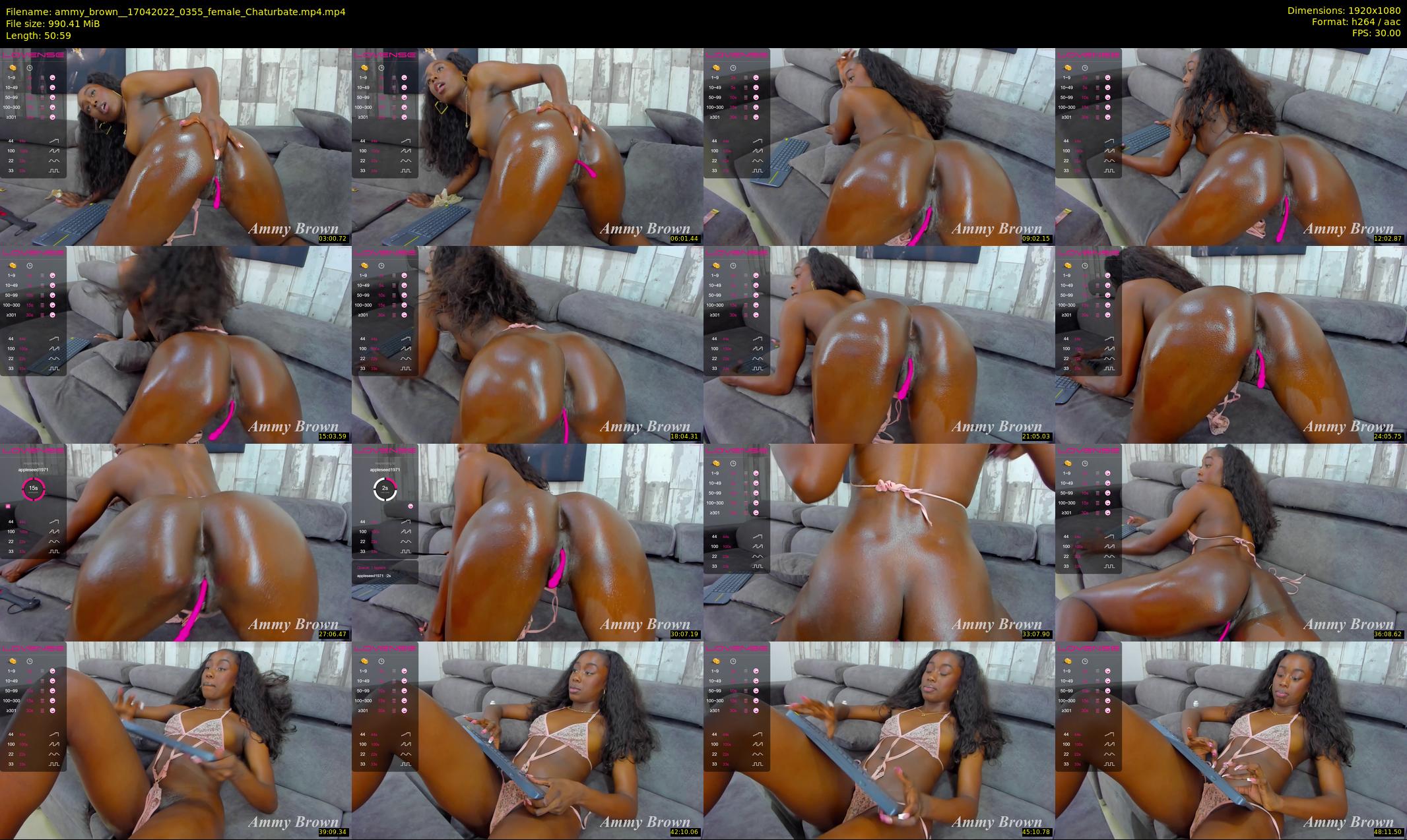 ammy_brown_ — 51 minute Chaturbate female cam show recording, 1080p, Apr 17, 2022