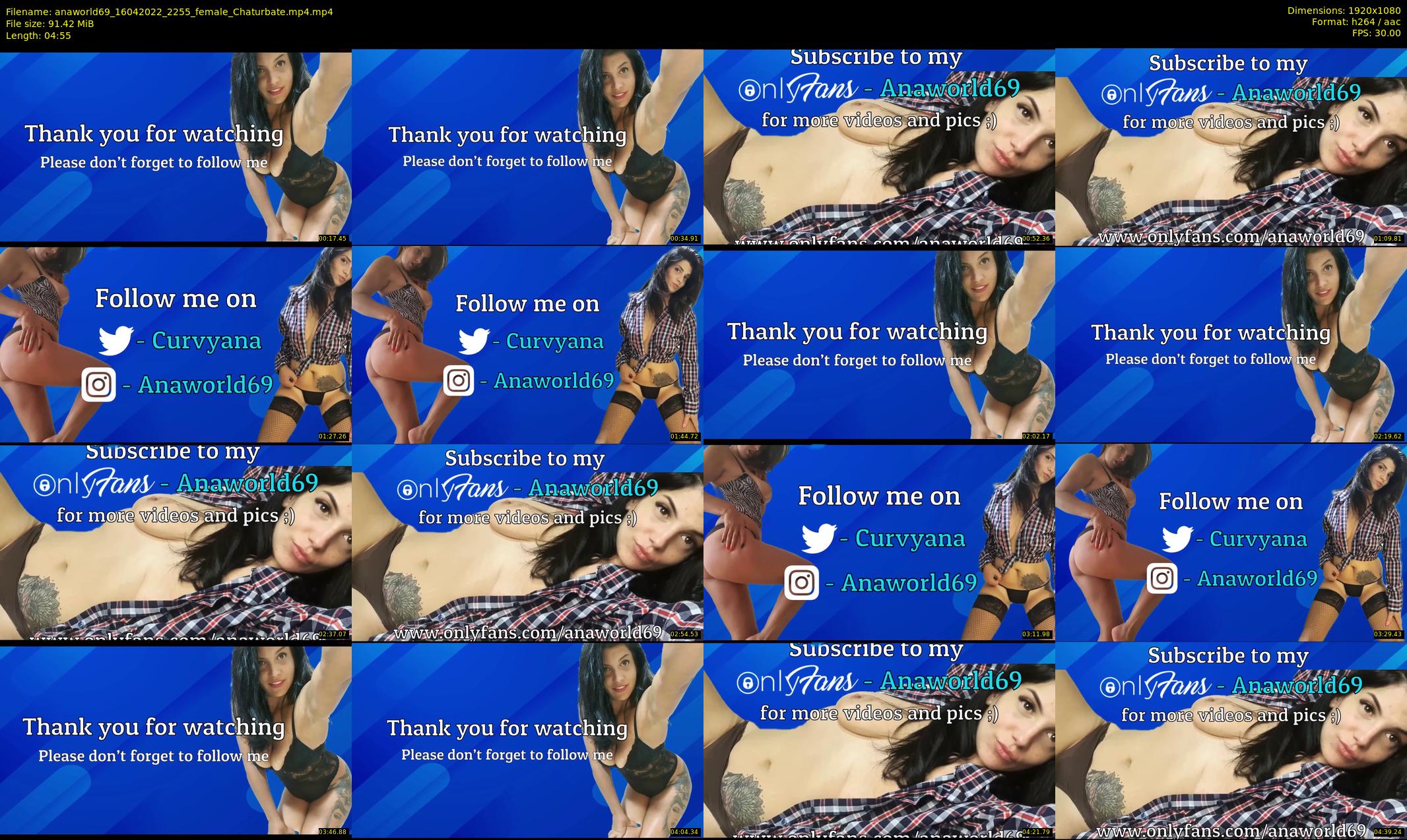 anaworld69 — 5 minute Chaturbate female cam show recording, 1080p, Apr 16, 2022
