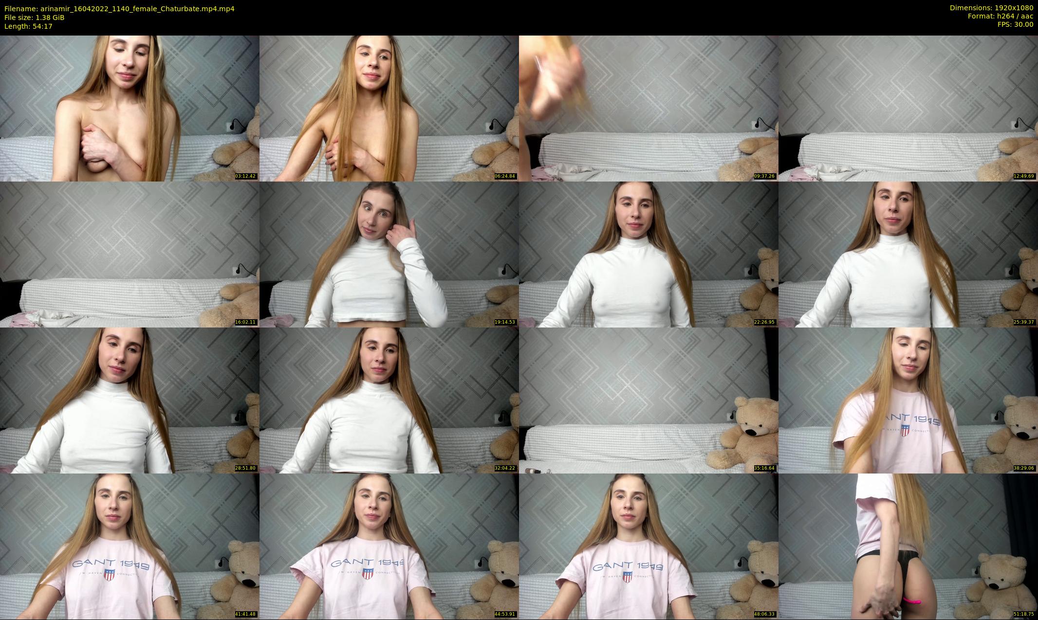 arinamir — 55 minute Chaturbate female cam show recording, 1080p, Apr 16, 2022