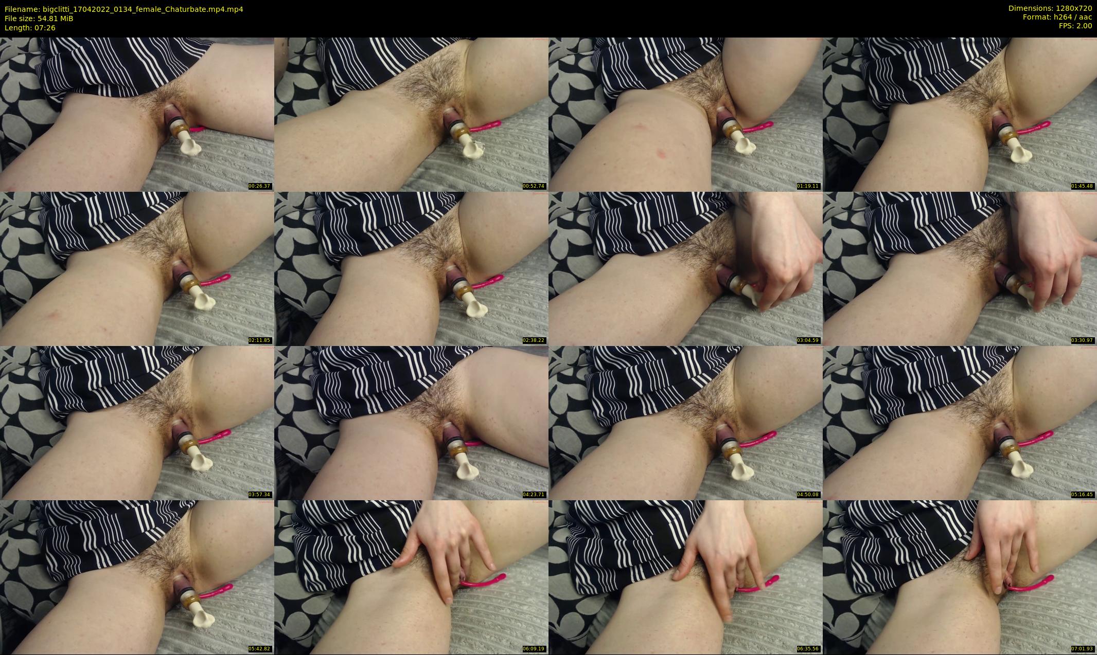 bigclitti — 8 minute Chaturbate female cam show recording, 720p, Apr 17, 2022