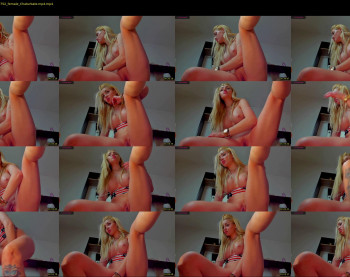 blondebab3 — 4 minute Chaturbate female cam show recording, 1080p, Apr 16, 2022