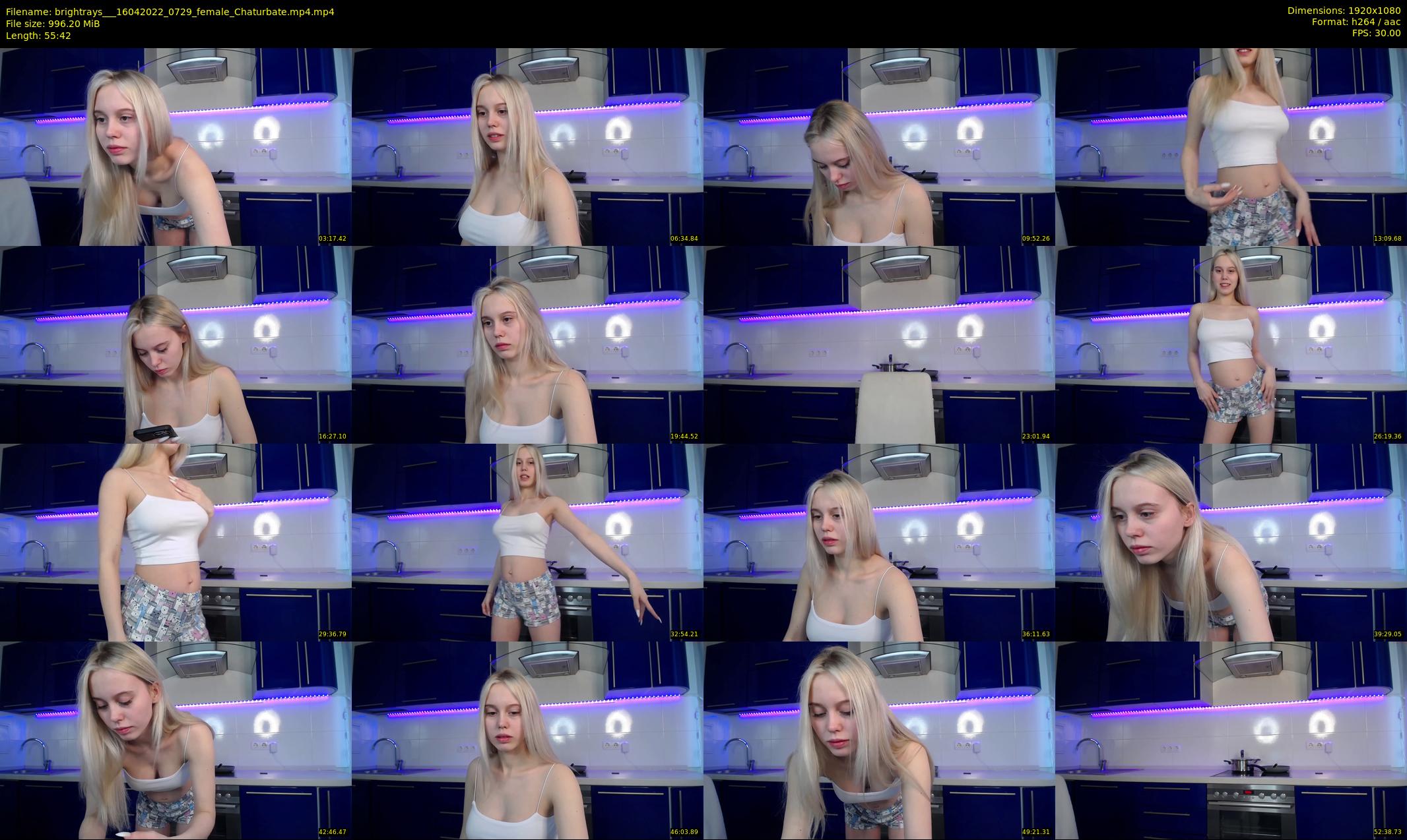 brightrays__ — 56 minute Chaturbate female cam show recording, 1080p, Apr 16, 2022