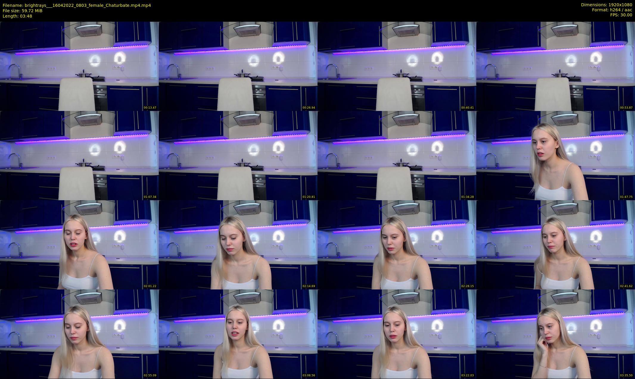 brightrays__ — 4 minute Chaturbate female cam show recording, 1080p, Apr 16, 2022