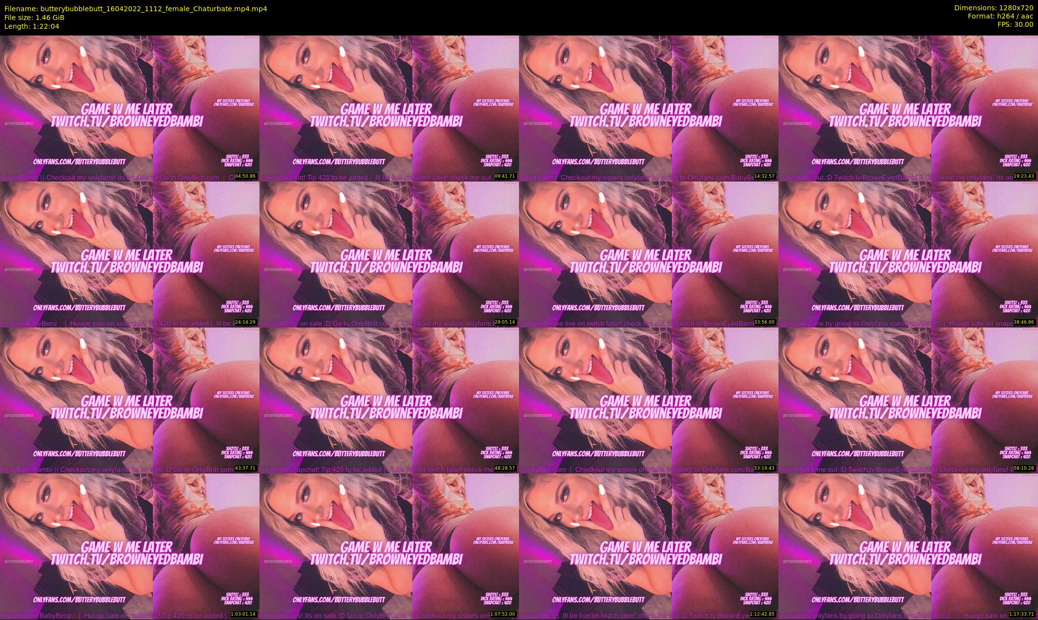 butterybubblebutt — 83 minute Chaturbate couple cam show recording, 720p, Apr 16, 2022