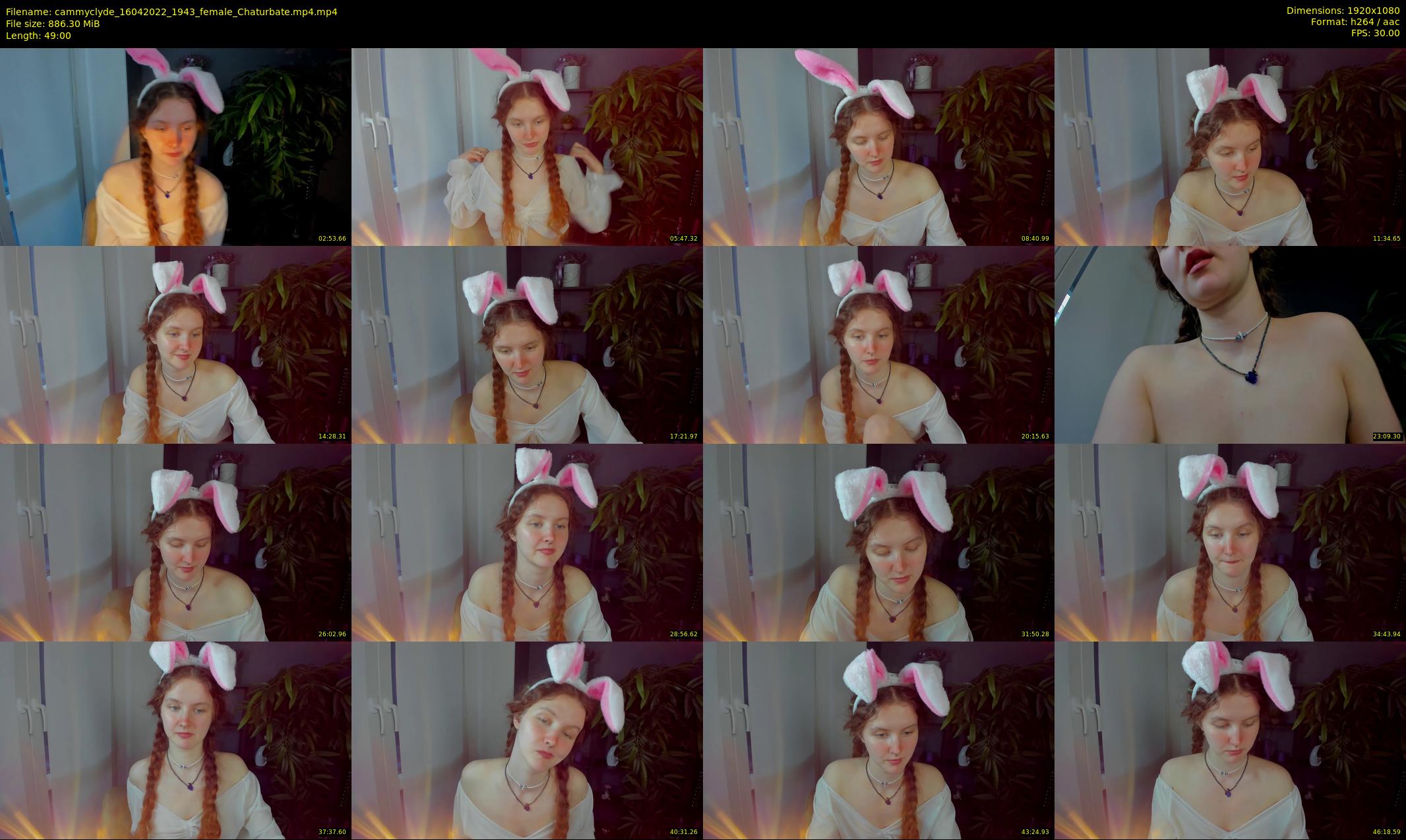 cammyclyde — 49 minute Chaturbate female cam show recording, 1080p, Apr 16, 2022