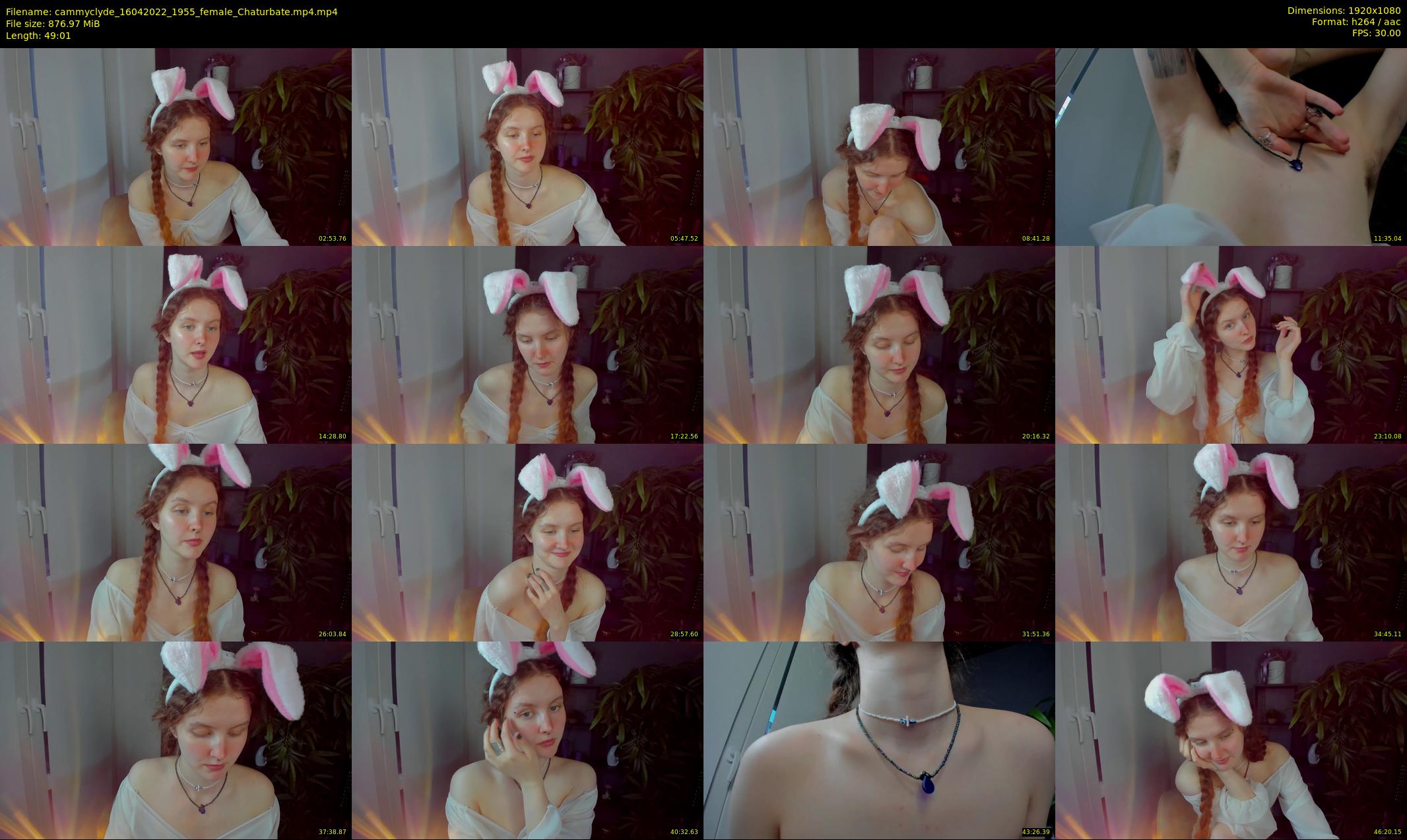 cammyclyde — 50 minute Chaturbate female cam show recording, 1080p, Apr 16, 2022