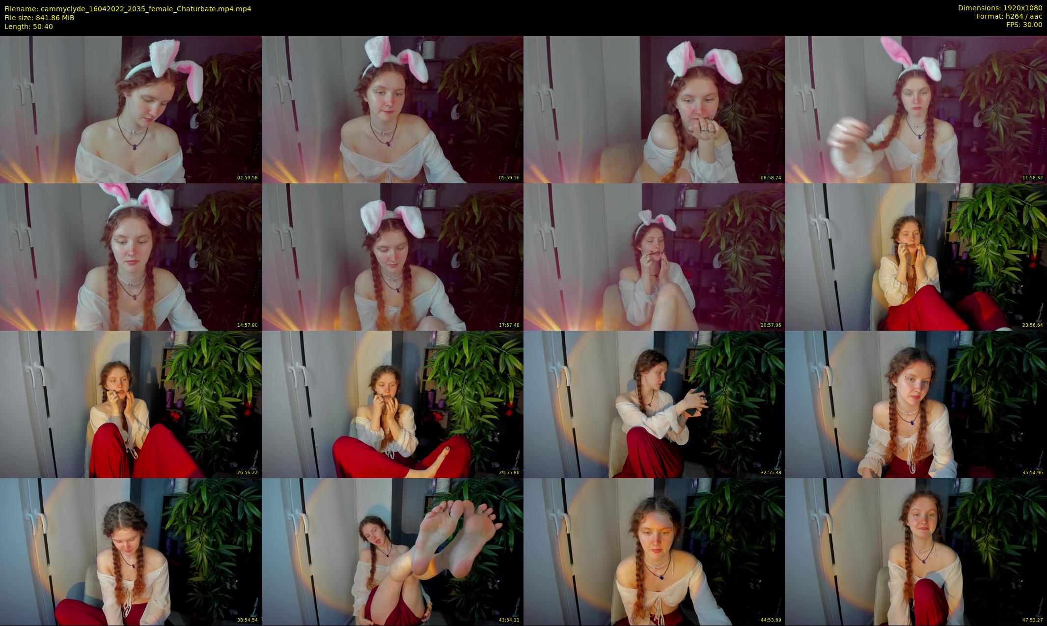 cammyclyde — 51 minute Chaturbate female cam show recording, 1080p, Apr 16, 2022