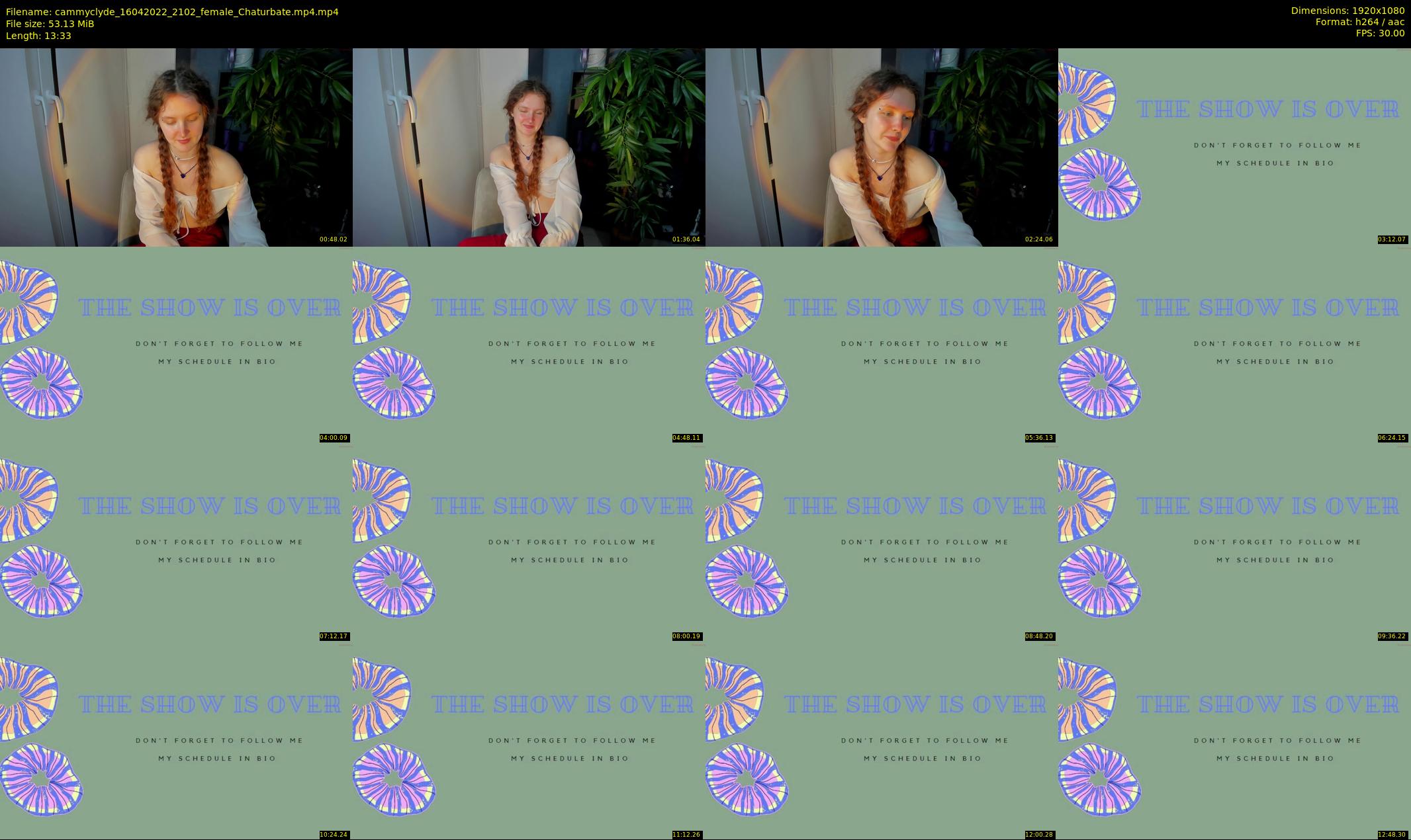cammyclyde — 14 minute Chaturbate female cam show recording, 1080p, Apr 16, 2022