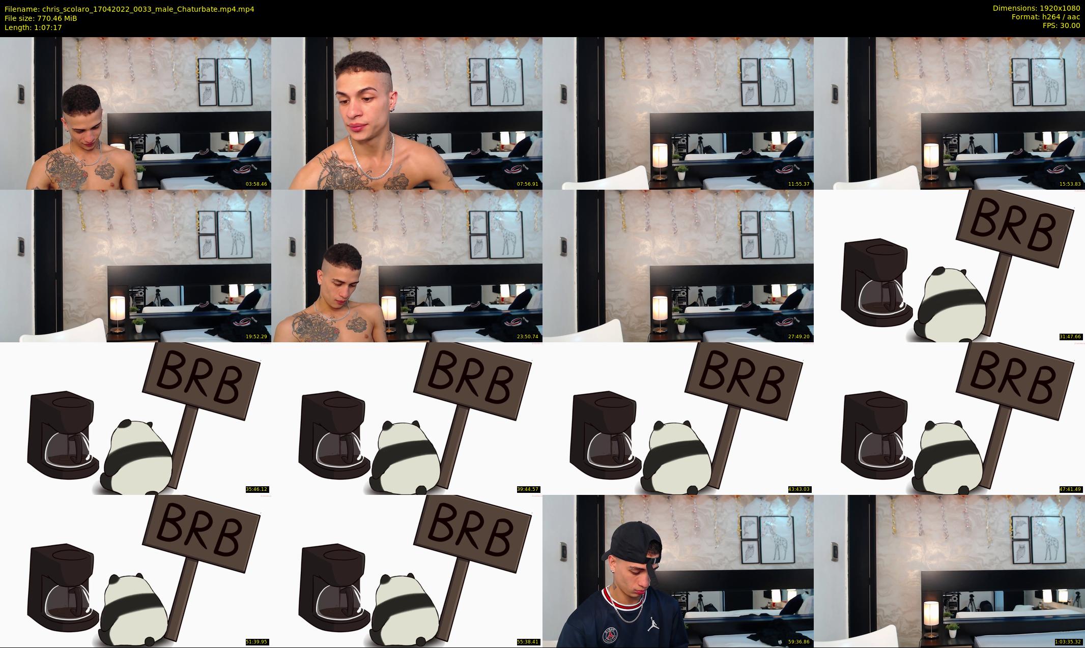 chris_scolaro — 68 minute Chaturbate male cam show recording, 1080p, Apr 17, 2022