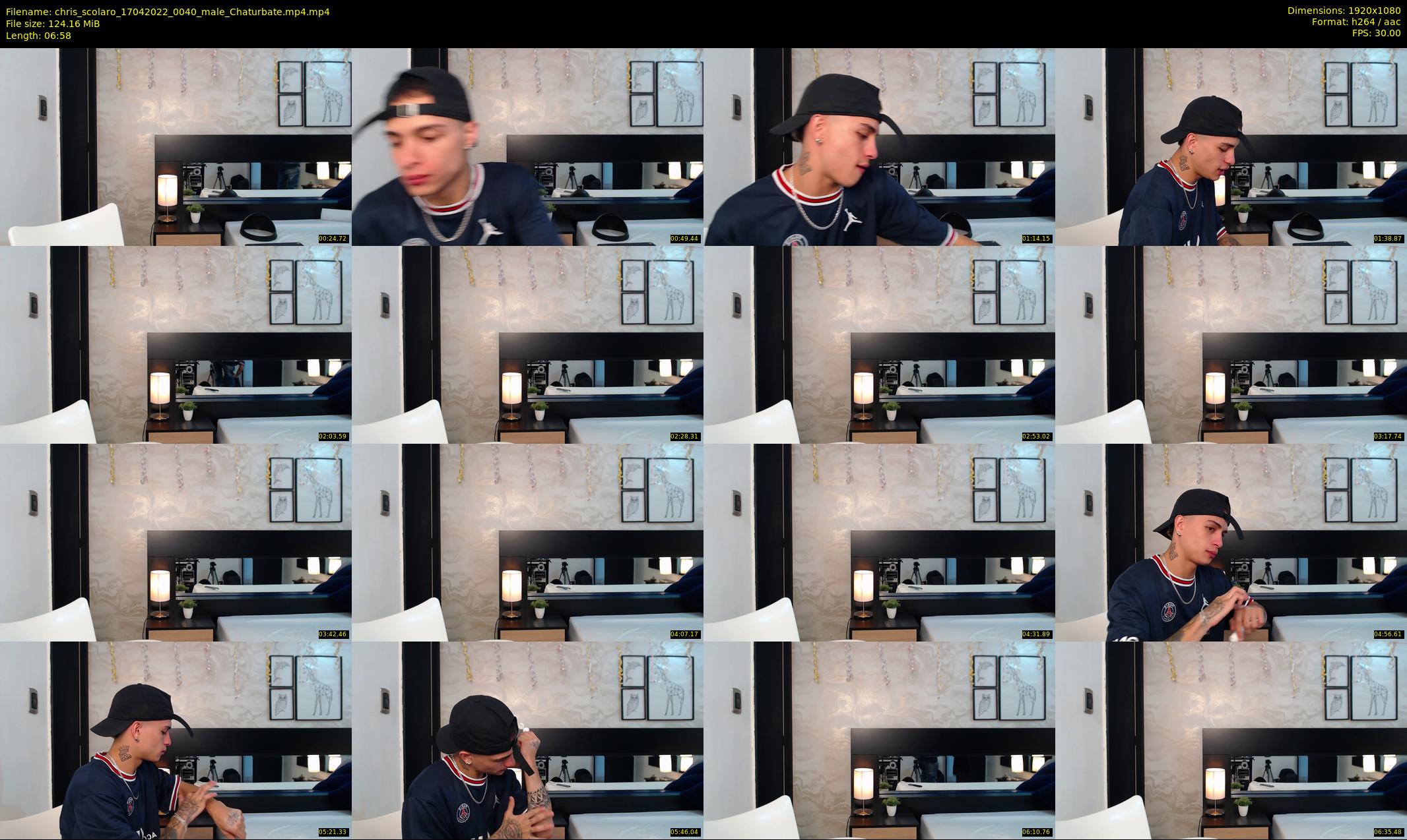 chris_scolaro — 7 minute Chaturbate male cam show recording, 1080p, Apr 17, 2022