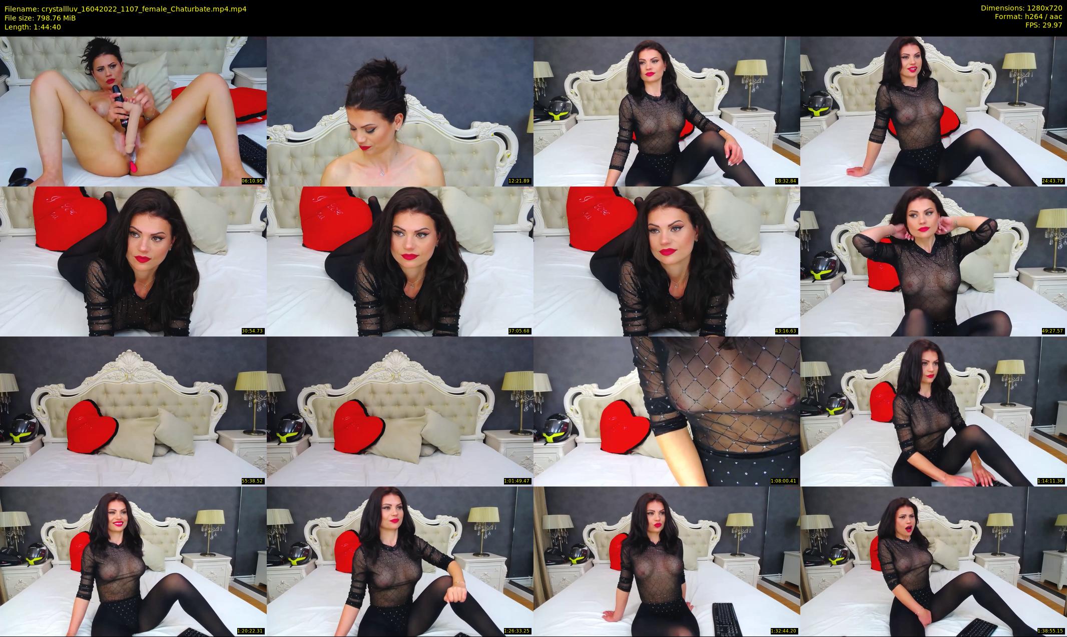 crystallluv — 105 minute Chaturbate female cam show recording, 720p, Apr 16, 2022