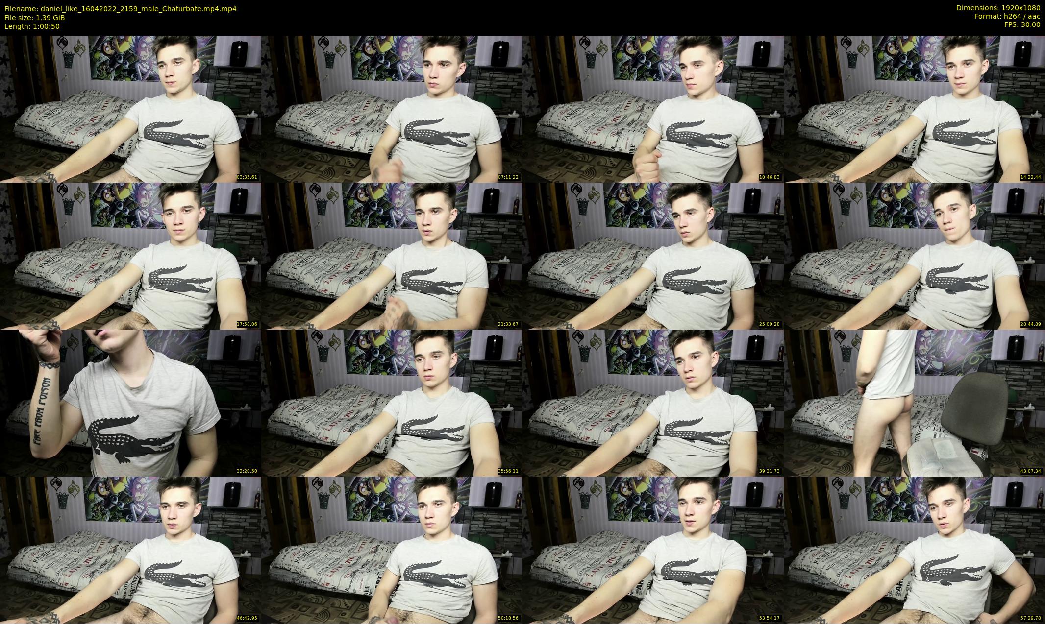 daniel_like — 61 minute Chaturbate male cam show recording, 1080p, Apr 16, 2022