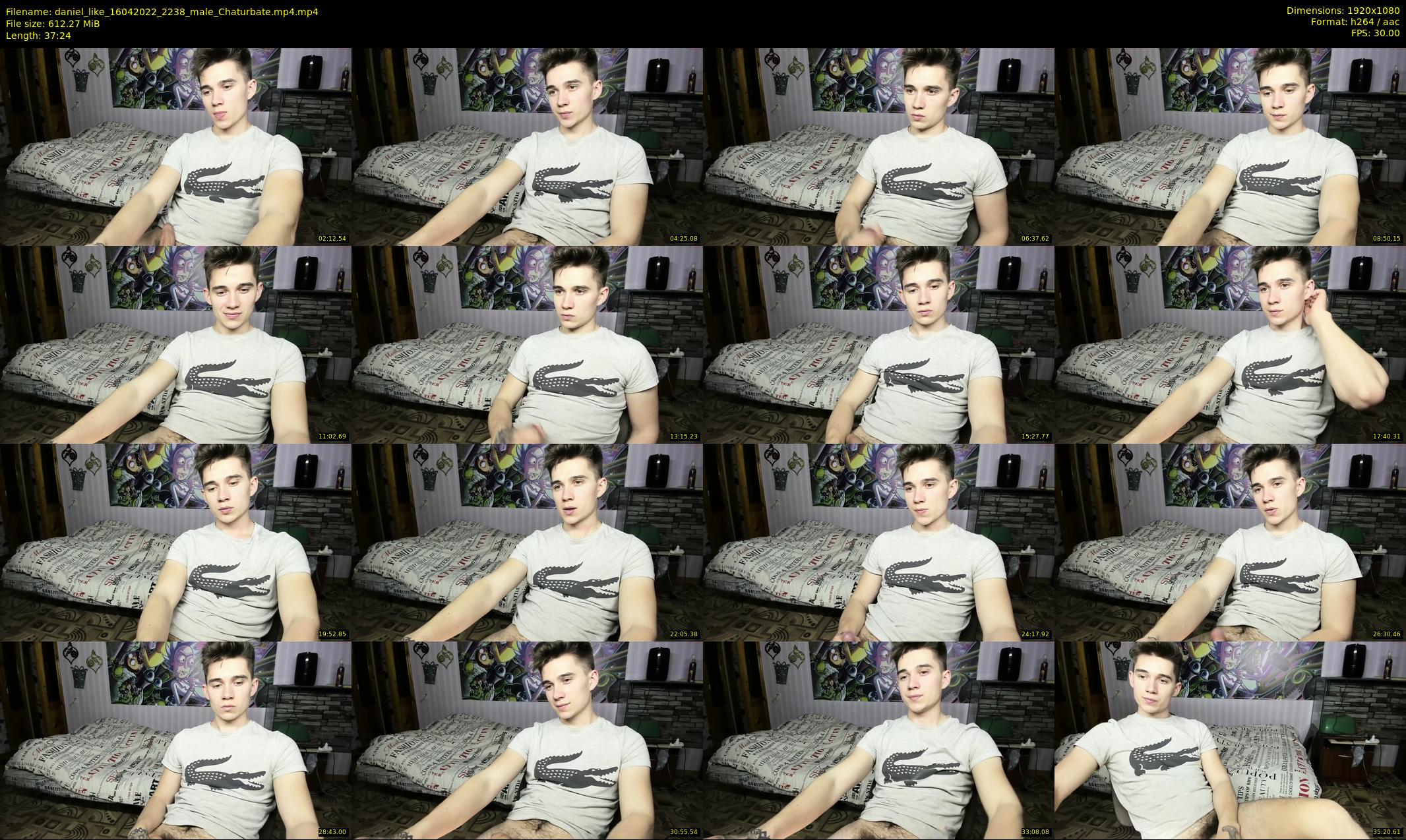 daniel_like — 38 minute Chaturbate male cam show recording, 1080p, Apr 16, 2022