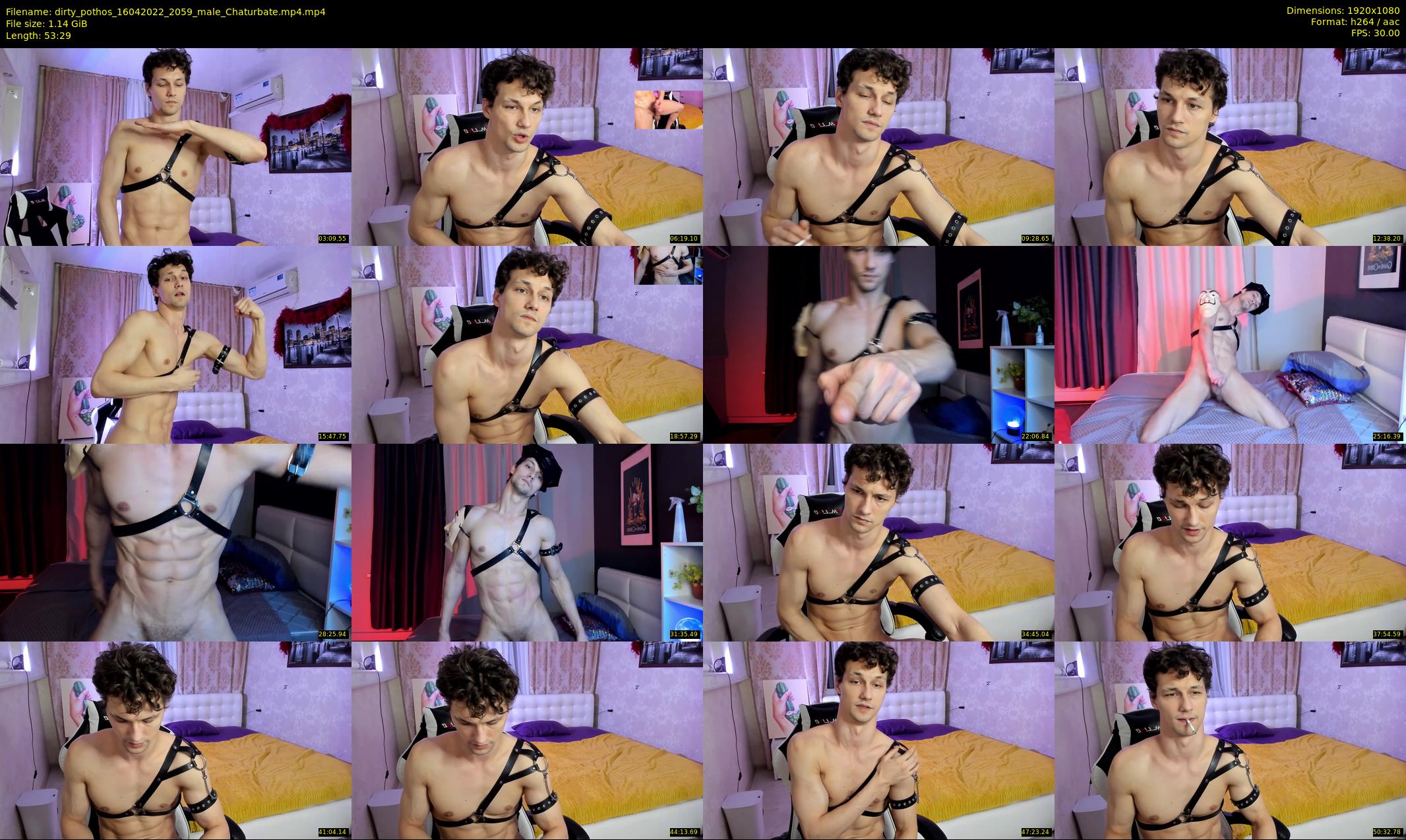 dirty_pothos — 54 minute Chaturbate male cam show recording, 1080p, Apr 16, 2022