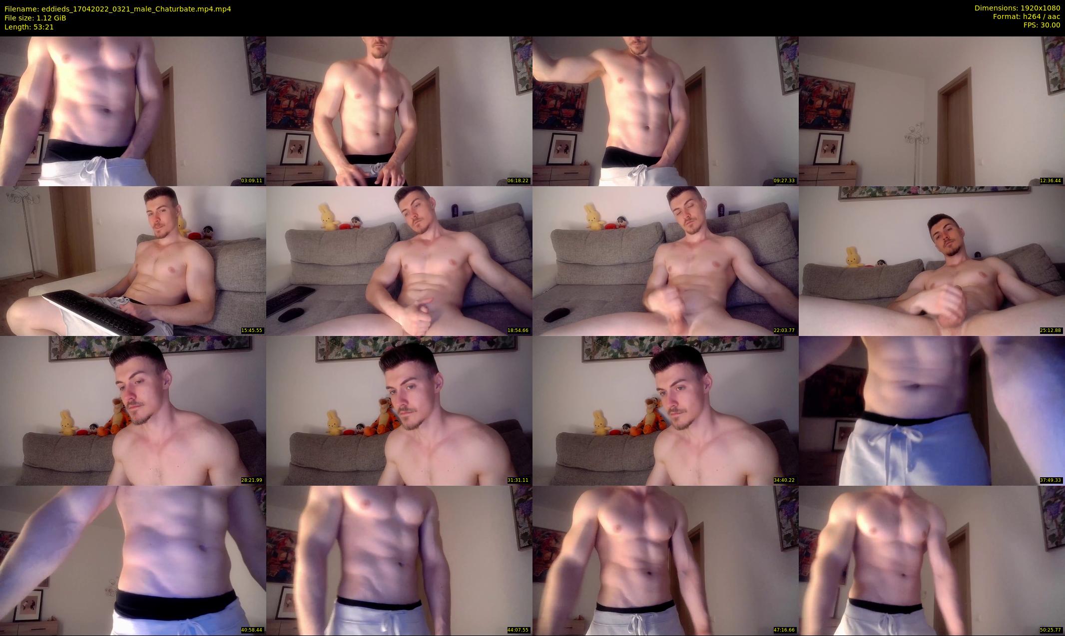 eddieds — 54 minute Chaturbate male cam show recording, 1080p, Apr 17, 2022