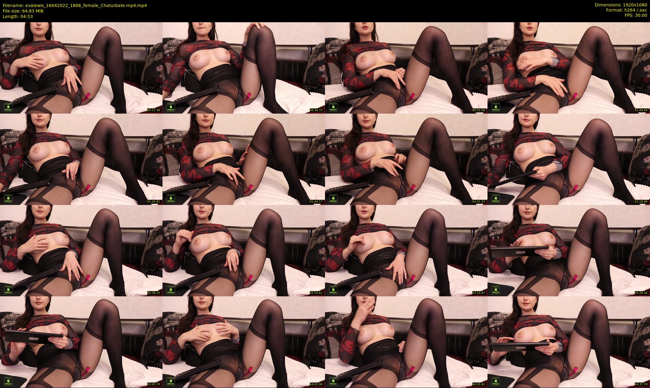 evalewis — 5 minute Chaturbate female cam show recording, 1080p, Apr 16, 2022