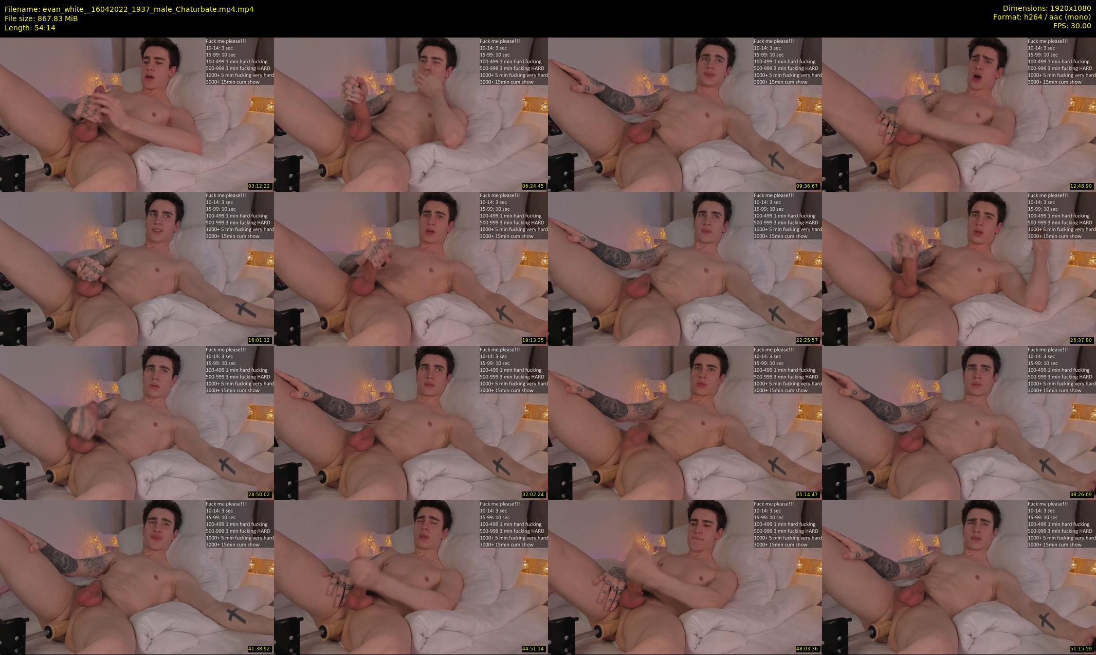 evan_white_ — 55 minute Chaturbate male cam show recording, 1080p, Apr 16, 2022