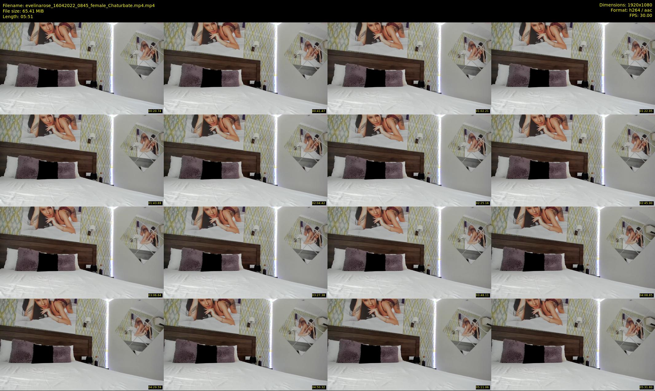evelinarose — 6 minute Chaturbate female cam show recording, 1080p, Apr 16, 2022
